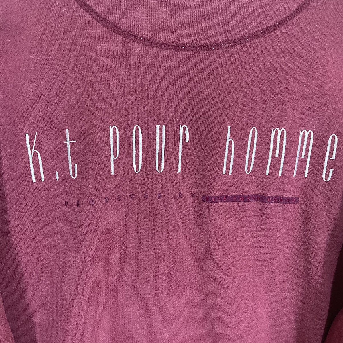 Japanese Brand Kt Pour Homme by Five Foxes Co Ltd Crewneck Sweatshirt Size US L / EU 52-54 / 3 - 5 Thumbnail