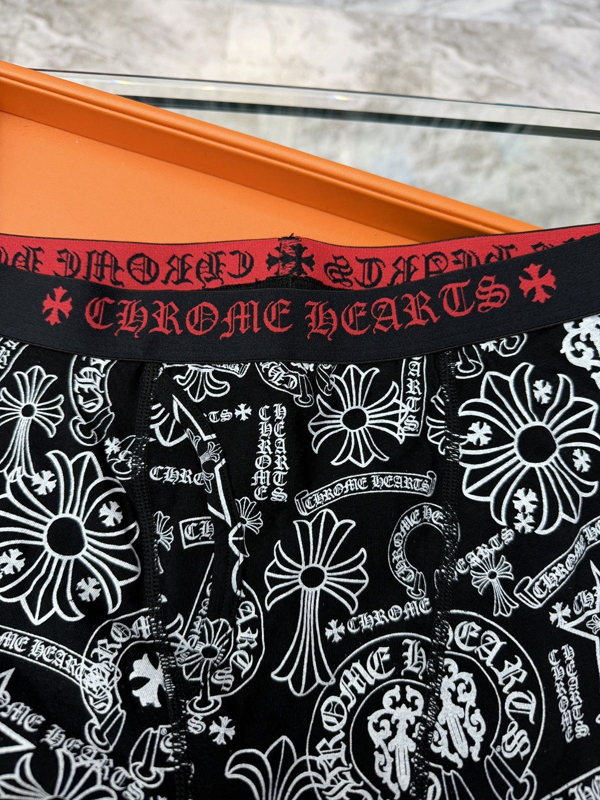 Chrome Hearts Chrome Hearts Black Short Boxer Size US L / EU 52-54 / 3 - 3 Thumbnail