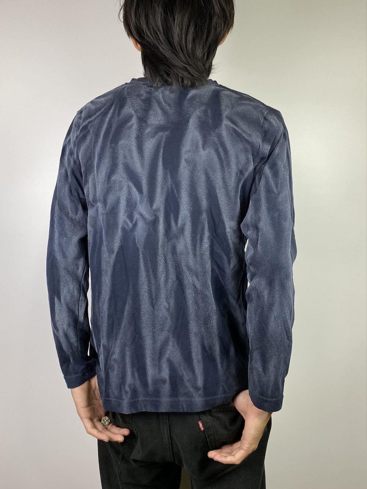 If Six Was Nine × Japanese Brand × Kansai Yamamoto kansai yamamoto smoked wash longsleeve Size US M / EU 48-50 / 2 - 2 Thumbnail