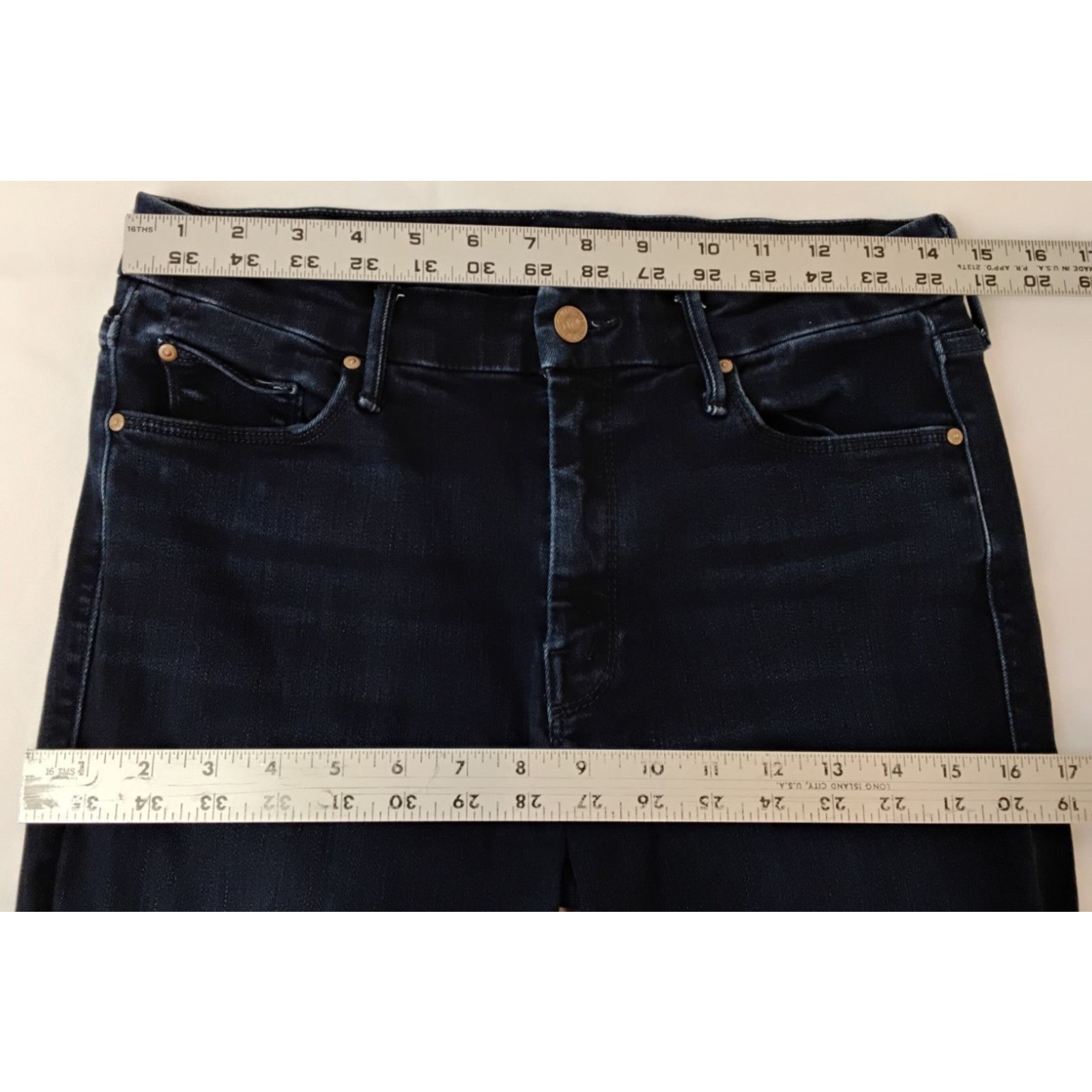MOTHER Mother The Super Looker After Party Wash Jeans Women's 28 Size 28" / US 6 / IT 42 - 12 Thumbnail