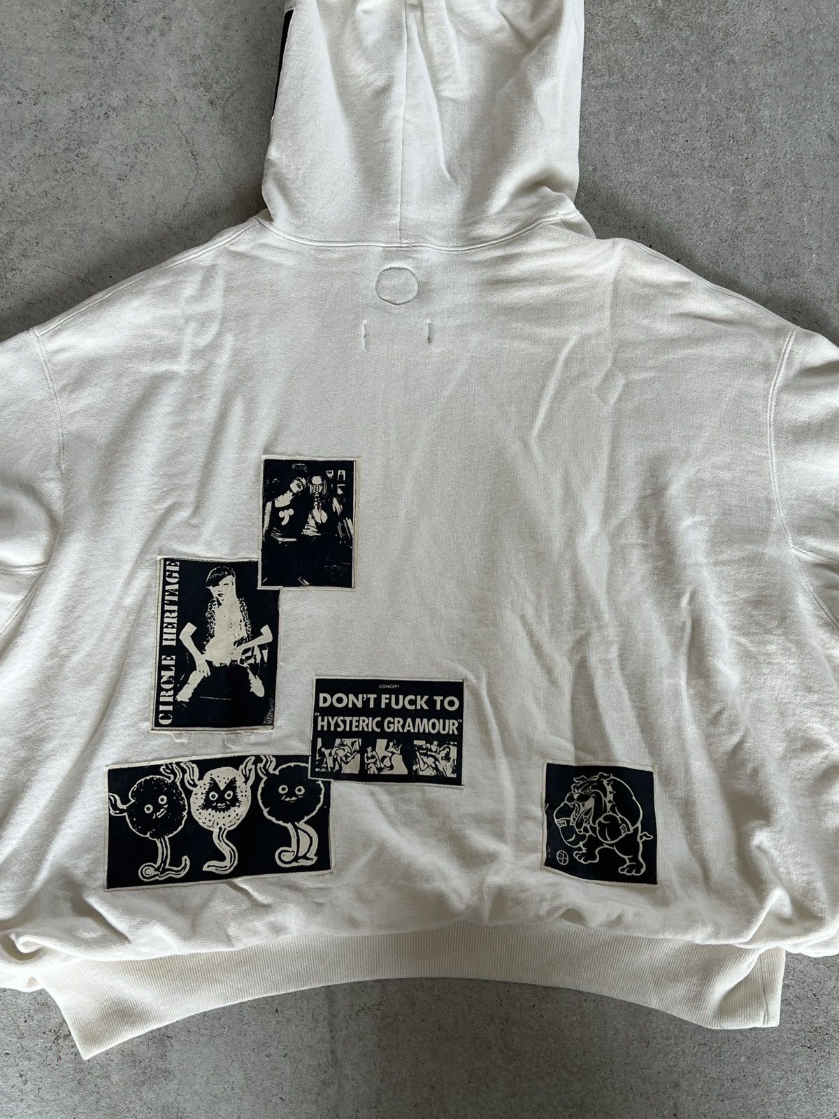 Hysteric Glamour Hysteric Glamour Rare Patch Hoodie Size US M / EU 48-50 / 2 - 2 Thumbnail