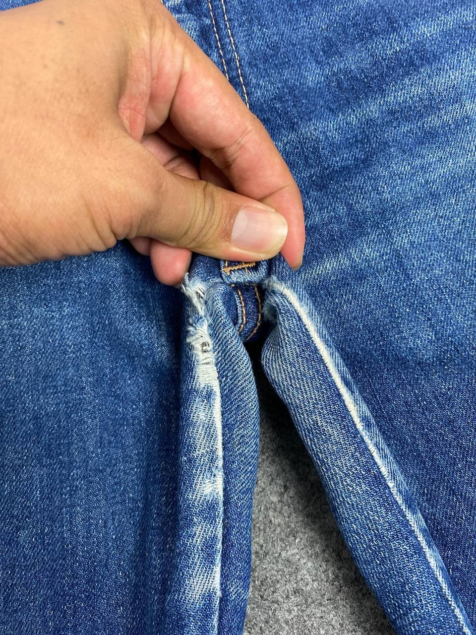 Vintage vintage lovebird denim talon zipper nice design Size US 27 - 8 Thumbnail