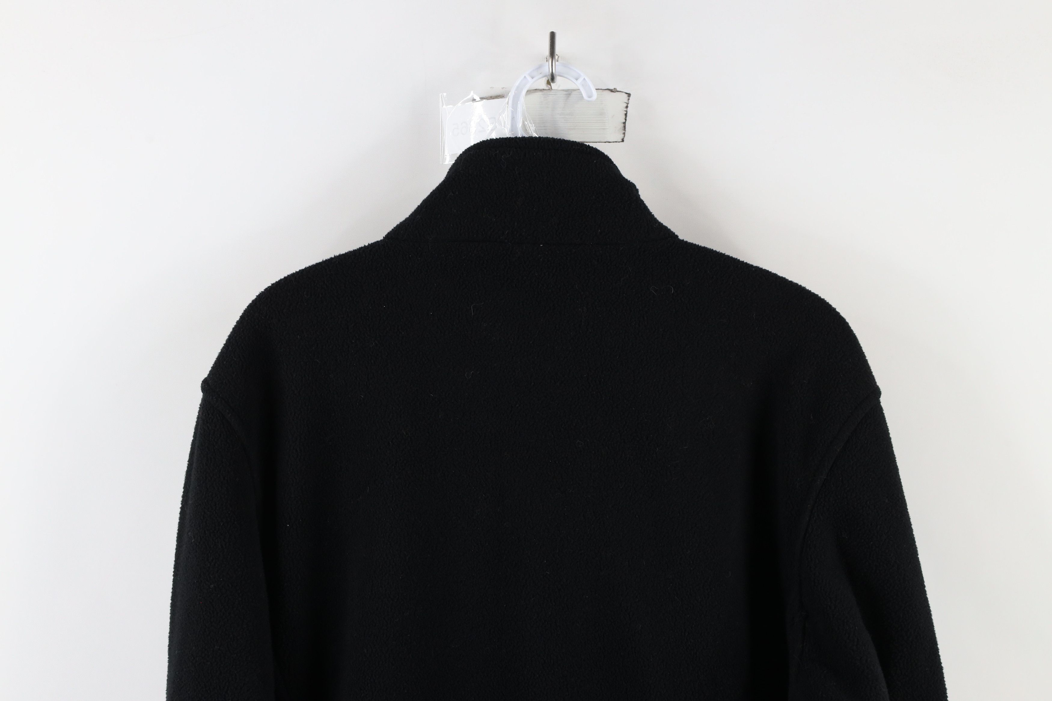 Vintage Vintage 90s Streetwear Racing Full Zip Fleece Jacket Black Size US S / EU 44-46 / 1 - 13 Thumbnail