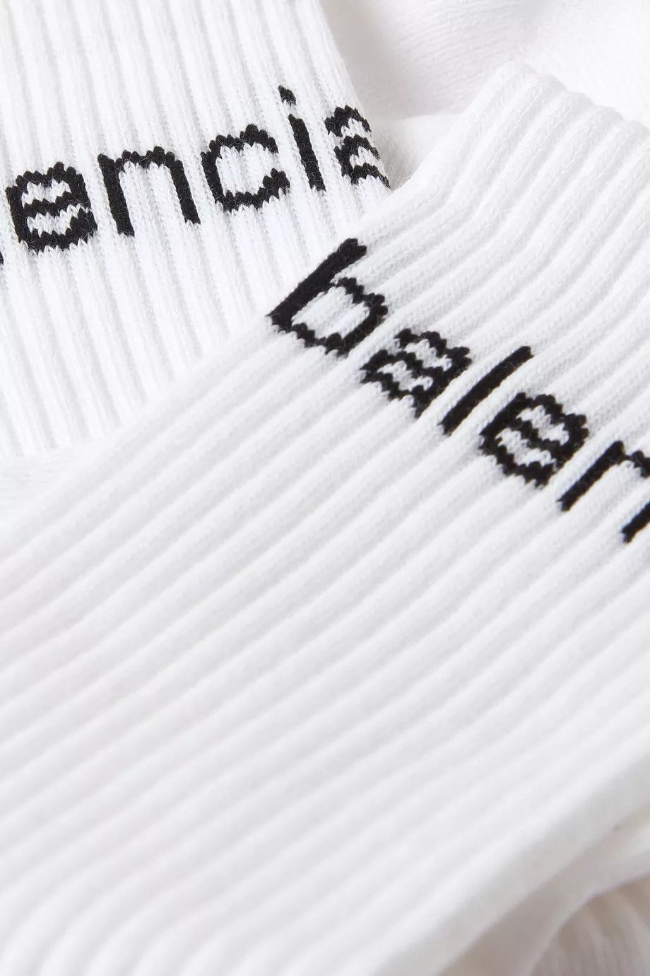 Balenciaga o1mt1gz1124 Size: XL / Tennis Website Socks in White Size ONE SIZE - 3 Thumbnail