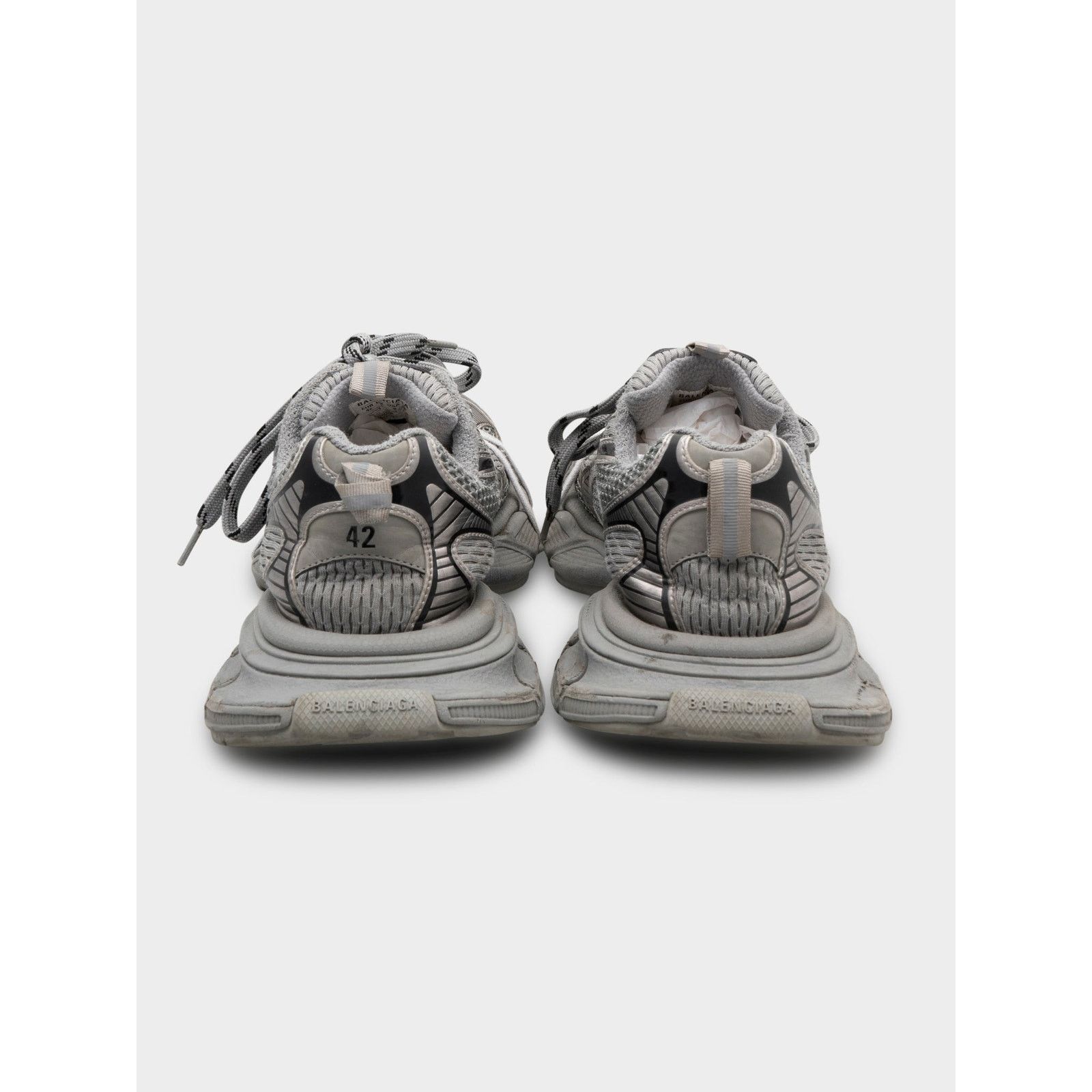 Balenciaga Grey XL Sneakers Size US 9 / EU 42 - 4 Thumbnail