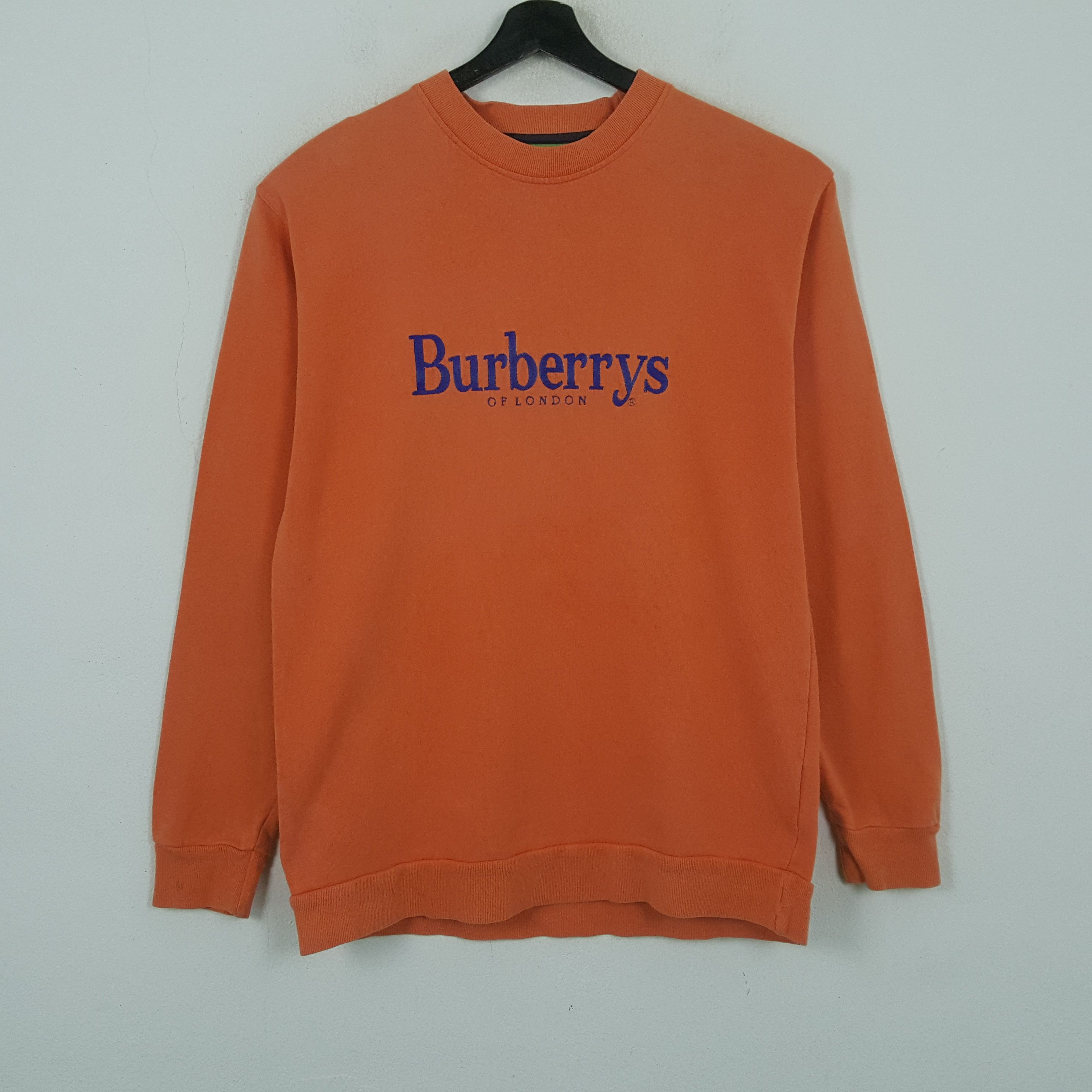 Burberry Burberrys Of London Fashion Brand Sweatshirt RR12 Size US M / EU 48-50 / 2 - 1 Thumbnail
