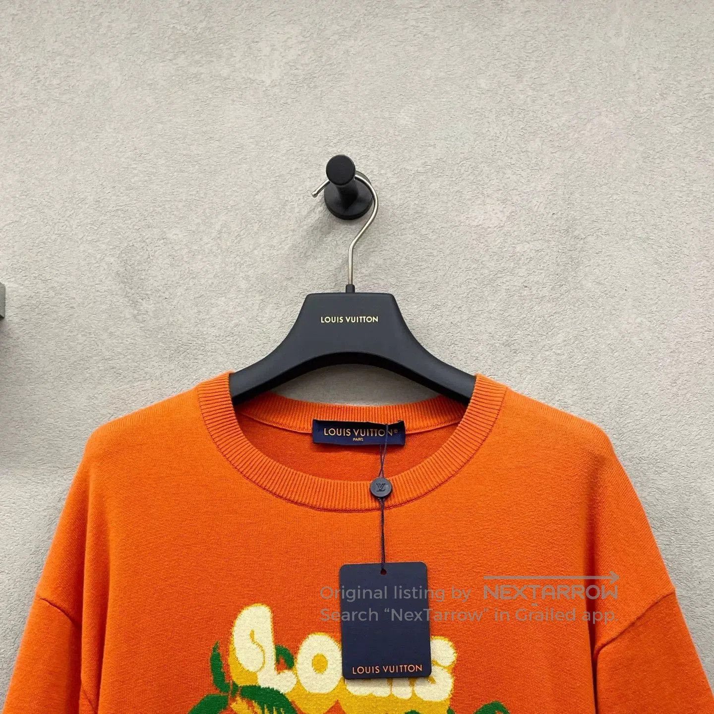Louis Vuitton LV Orange Palm Tree Knit T. Size US M / EU 48-50 / 2 - 4 Thumbnail