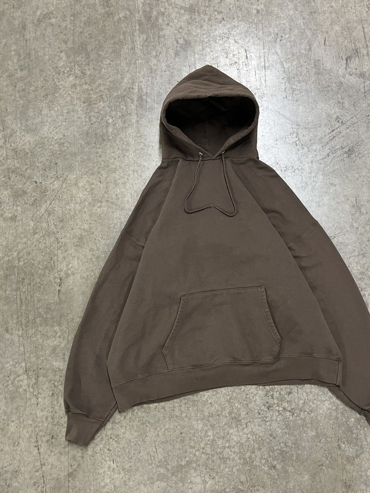 Russell Athletic × Vintage Vintage mocha brown earth tone blank boxy hoodie rare hype Size US XL / EU 56 / 4 - 5 Thumbnail