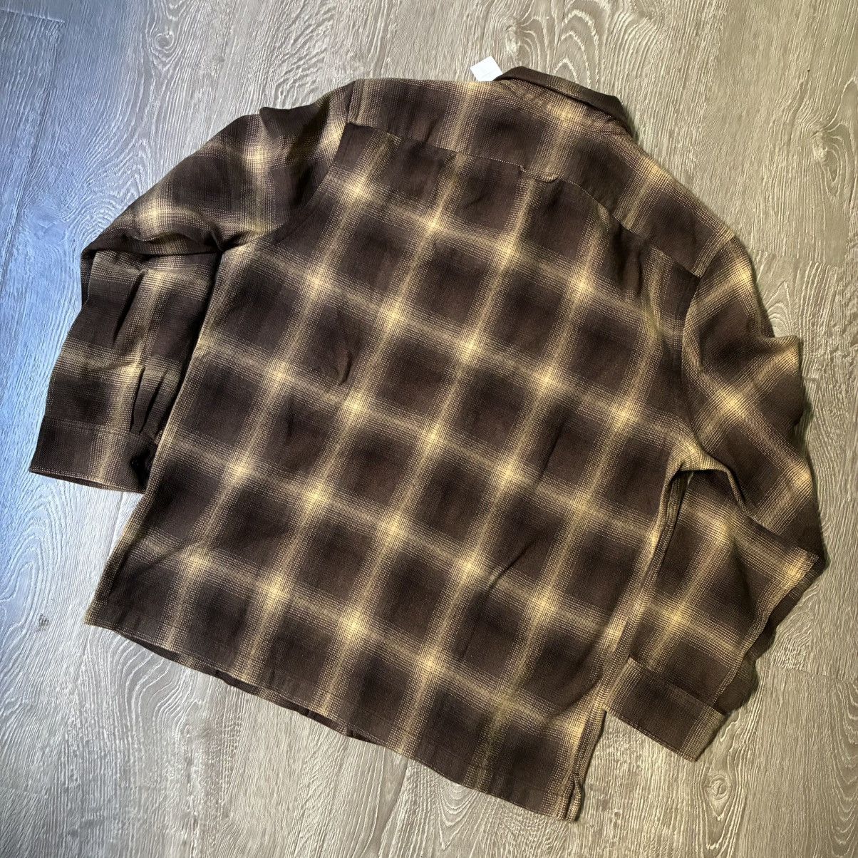 Todd Snyder Todd Snyder Relaxed Plaid Overshirt Brown (L) NWT Size US L / EU 52-54 / 3 - 6 Thumbnail