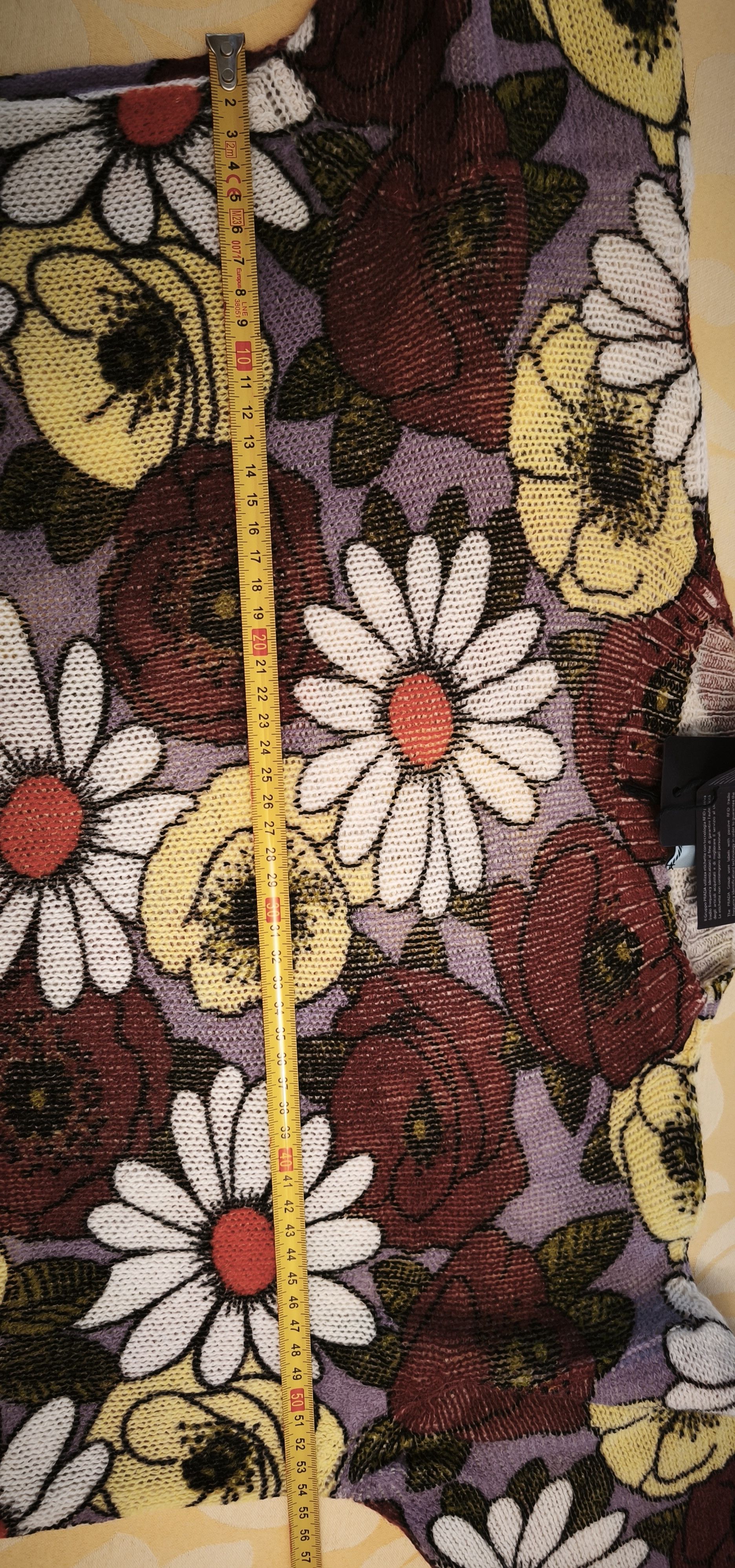 Prada Flower print oversize sweater Size S / US 4 / IT 40 - 14 Thumbnail