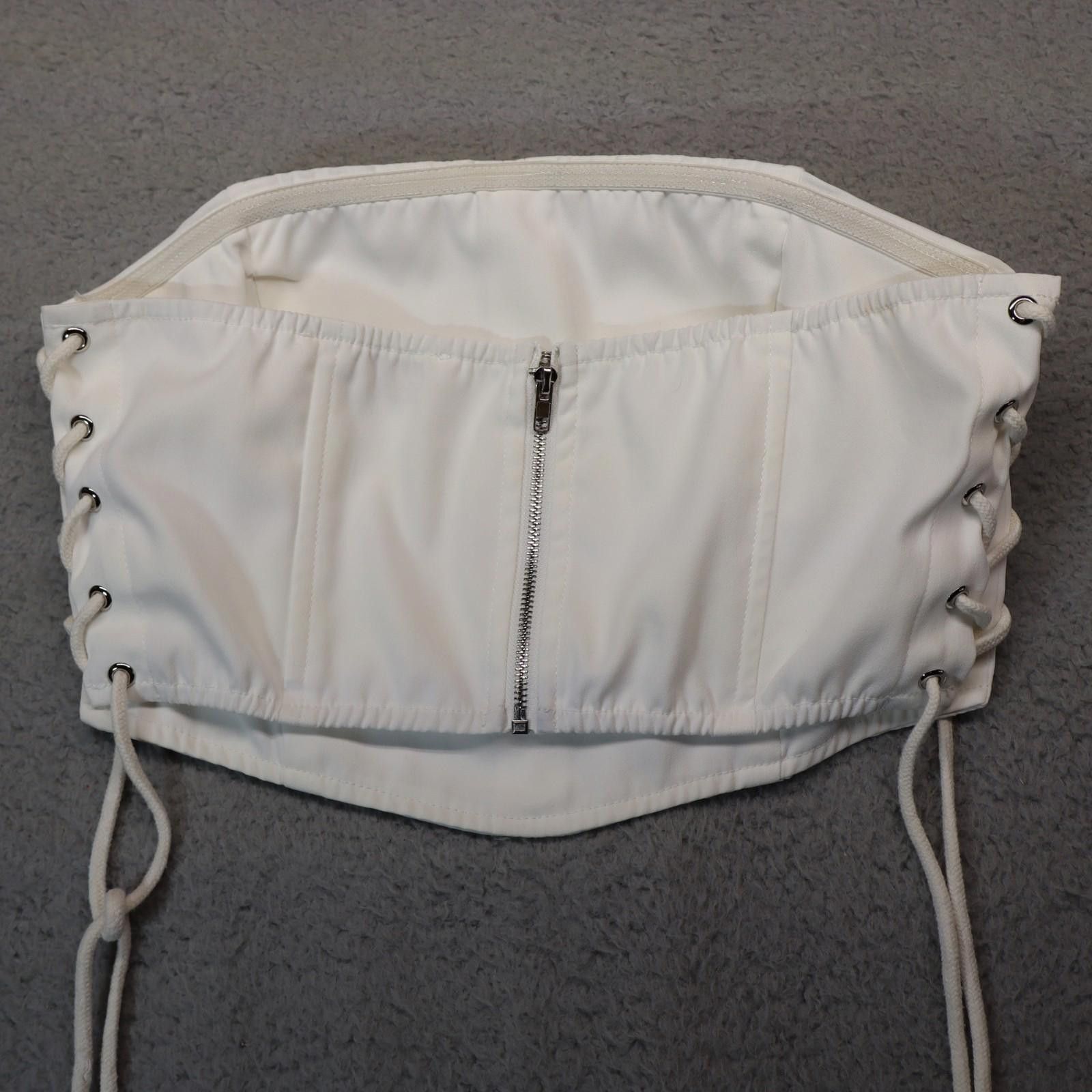 Other Beige Botany Sleeveless Strapless Crop Tube Top Medium Size M / US 6-8 / IT 42-44 - 1 Thumbnail