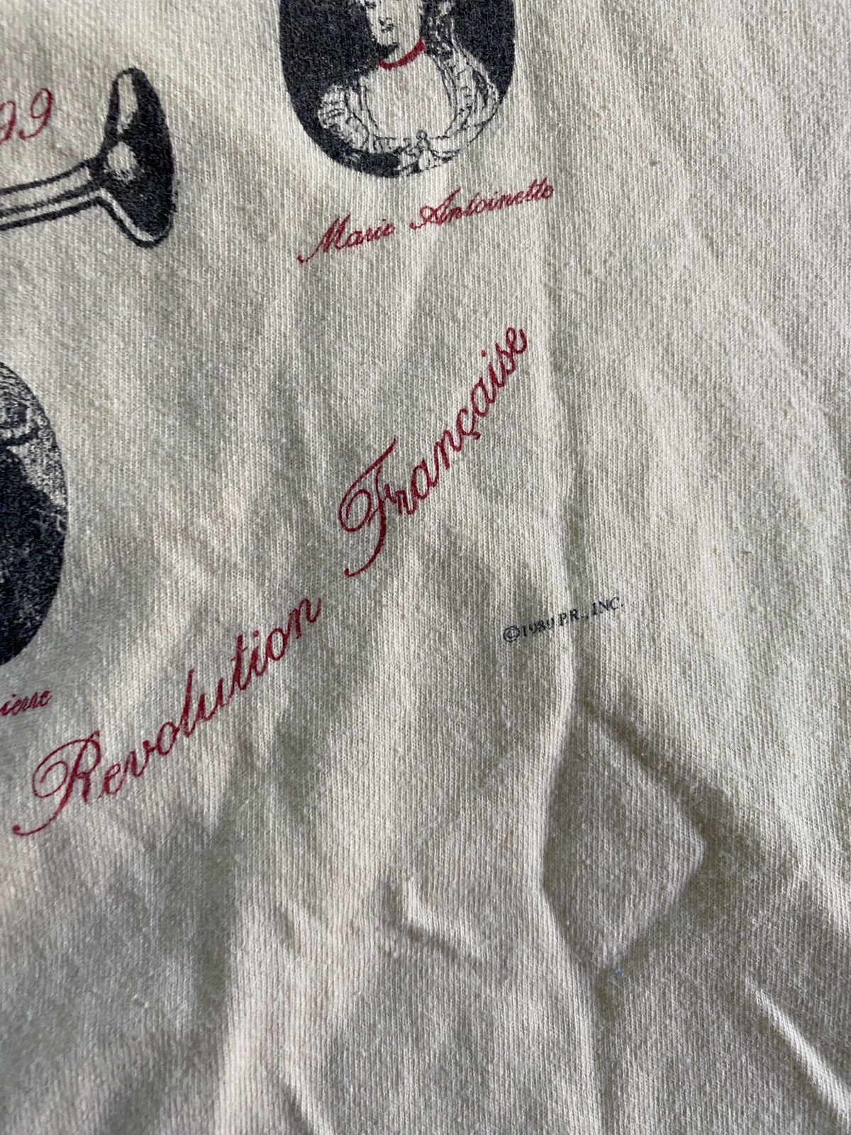Vintage Vintage 80s Bastille Day France Crop Style Single Stitch Tee Size US M / EU 48-50 / 2 - 17 Thumbnail