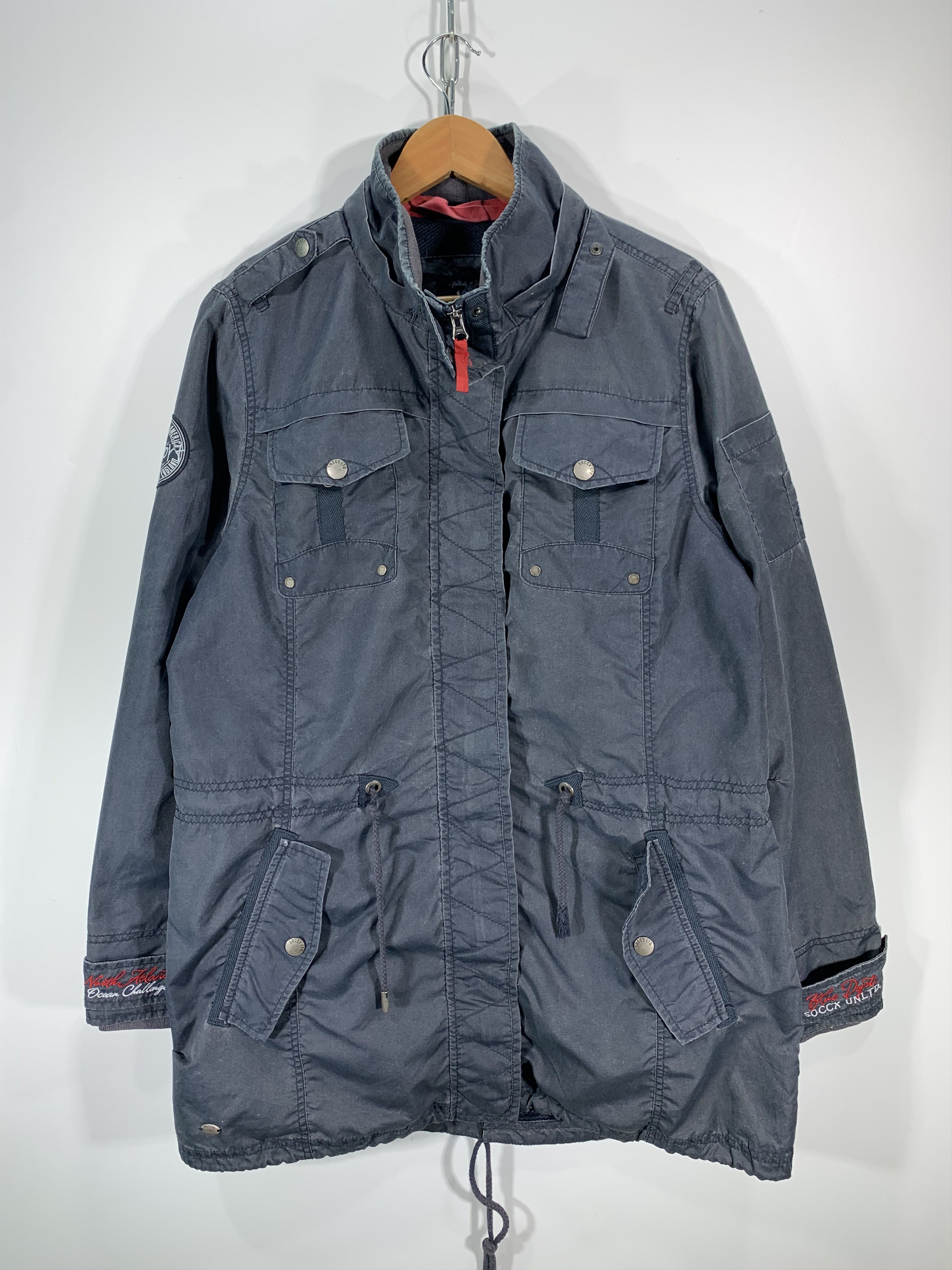 Japanese Brand × Vintage ⚡️Vintage Soccx Blue Parka Rare Design Size US M / EU 48-50 / 2 - 1 Thumbnail