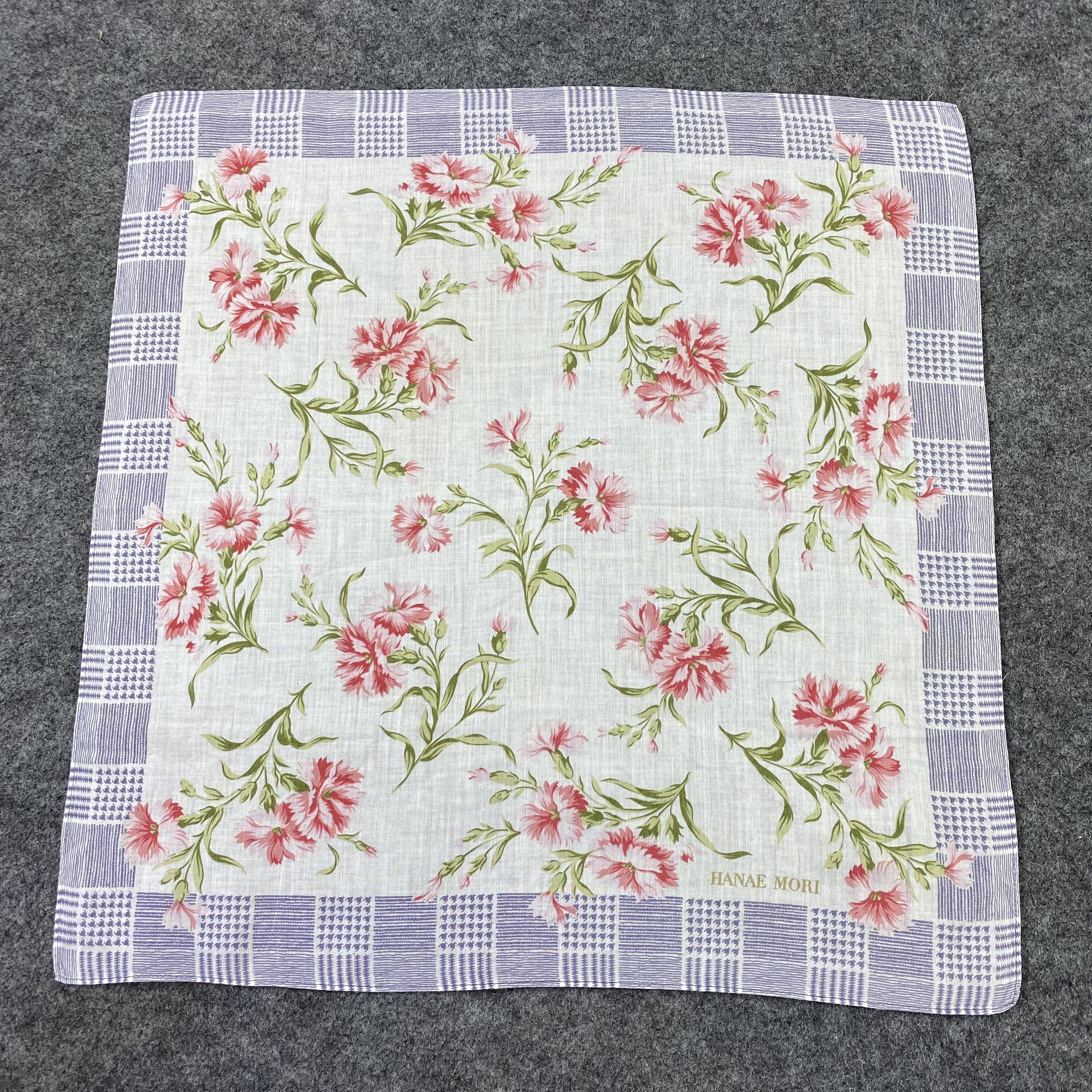 Hanae Mori Hanae Mori Handkerchief / Bandana / Neckerchief-B773 Size ONE SIZE - 3 Thumbnail