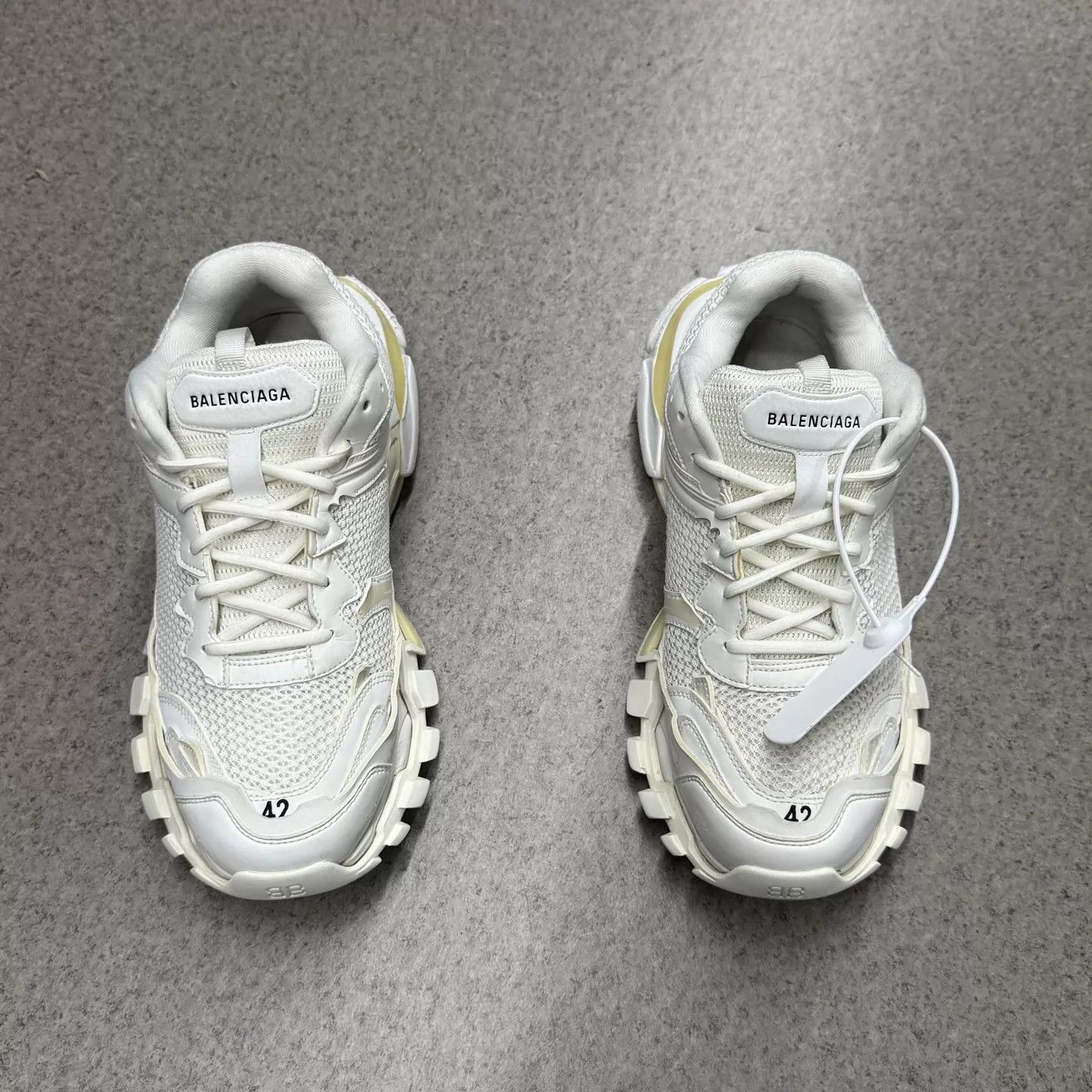 Balenciaga Balenciaga Track 3.0 42 White Nylon Distressed Excellent Size US 9 / EU 42 - 5 Thumbnail