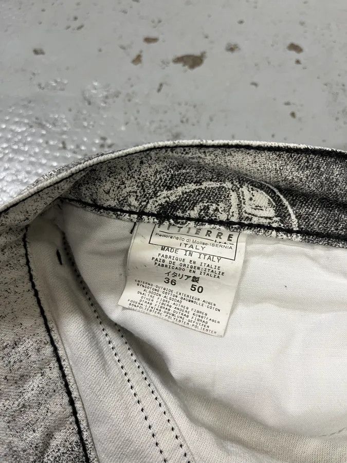 Just Cavalli AW2003 Cavalli Spiritual Astro Black & White Pants Size 31" - 15 Thumbnail