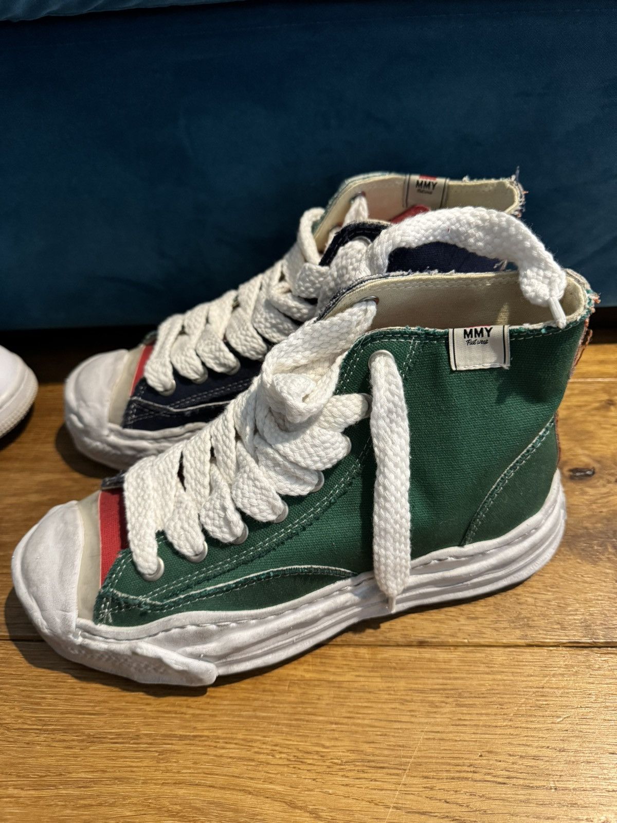 Maison MIHARA YASUHIRO MIHARAYASUHIRO MMY HIGH TOP SNEAKERS Size US 8 / EU 41 - 1 Thumbnail