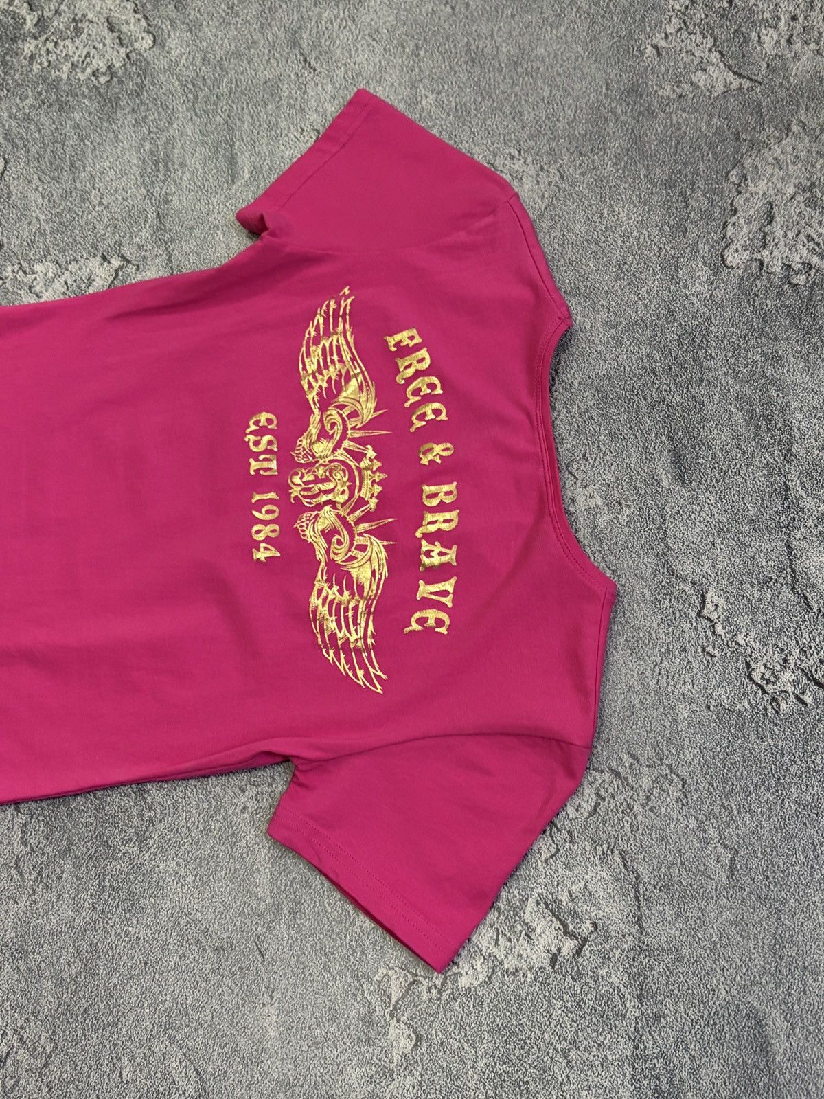Other Melis Cyber Y2K Skull & Rose Rhinestone Tattoo Tee Large Size L / US 10 / IT 46 - 5 Thumbnail
