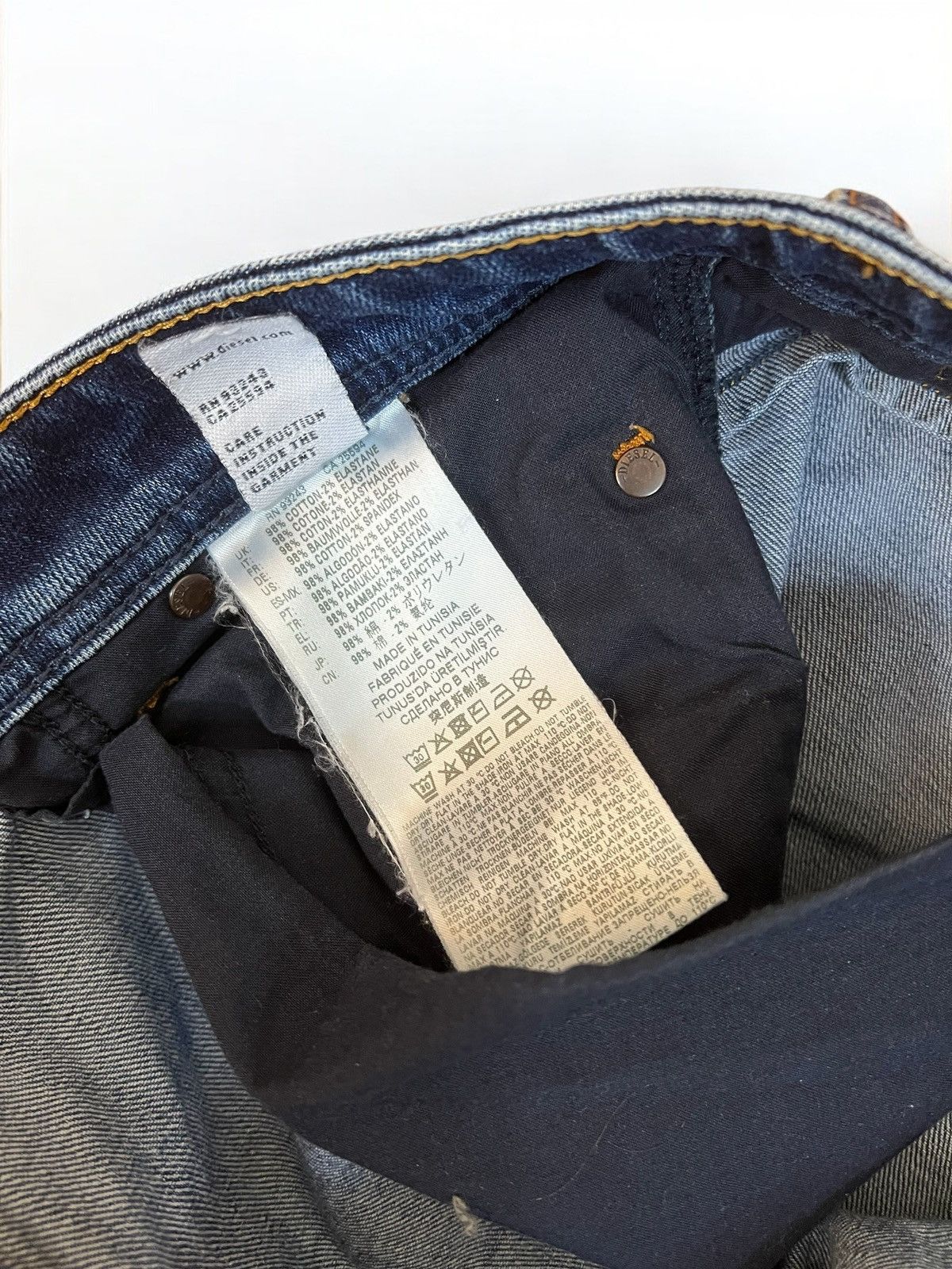 Diesel Diesel Krayver blue jeans size W32 L32 Size US 32 / EU 48 - 7 Thumbnail