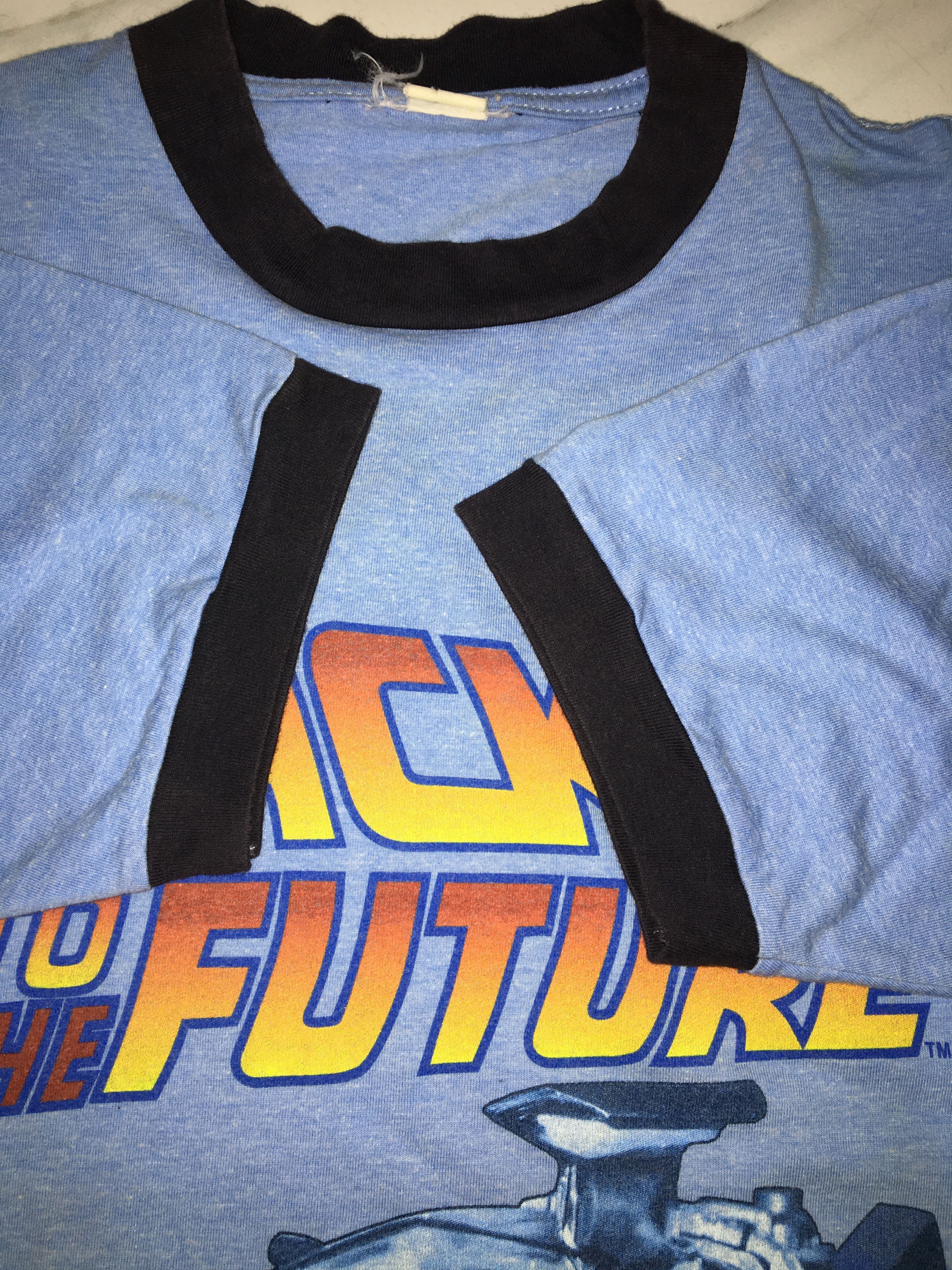 Vintage Vintage BACK TO THE FUTURE Ringer Tee Size US M / EU 48-50 / 2 - 4 Thumbnail