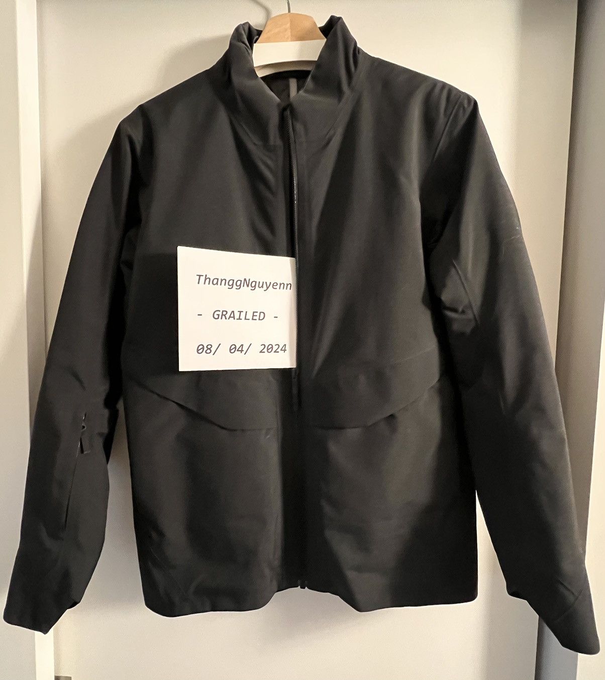 image of Arcteryx x Arcteryx Veilance Veilance Range Is Jacket in Black, Men's (Size XS)