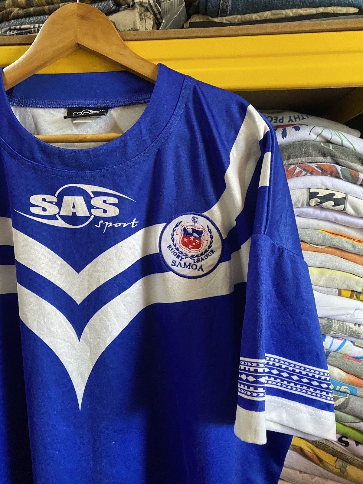 Canterbury of New Zealand Vintage Samoa Rugby Jersey Size US XXL / EU 58 / 5 - 4 Thumbnail