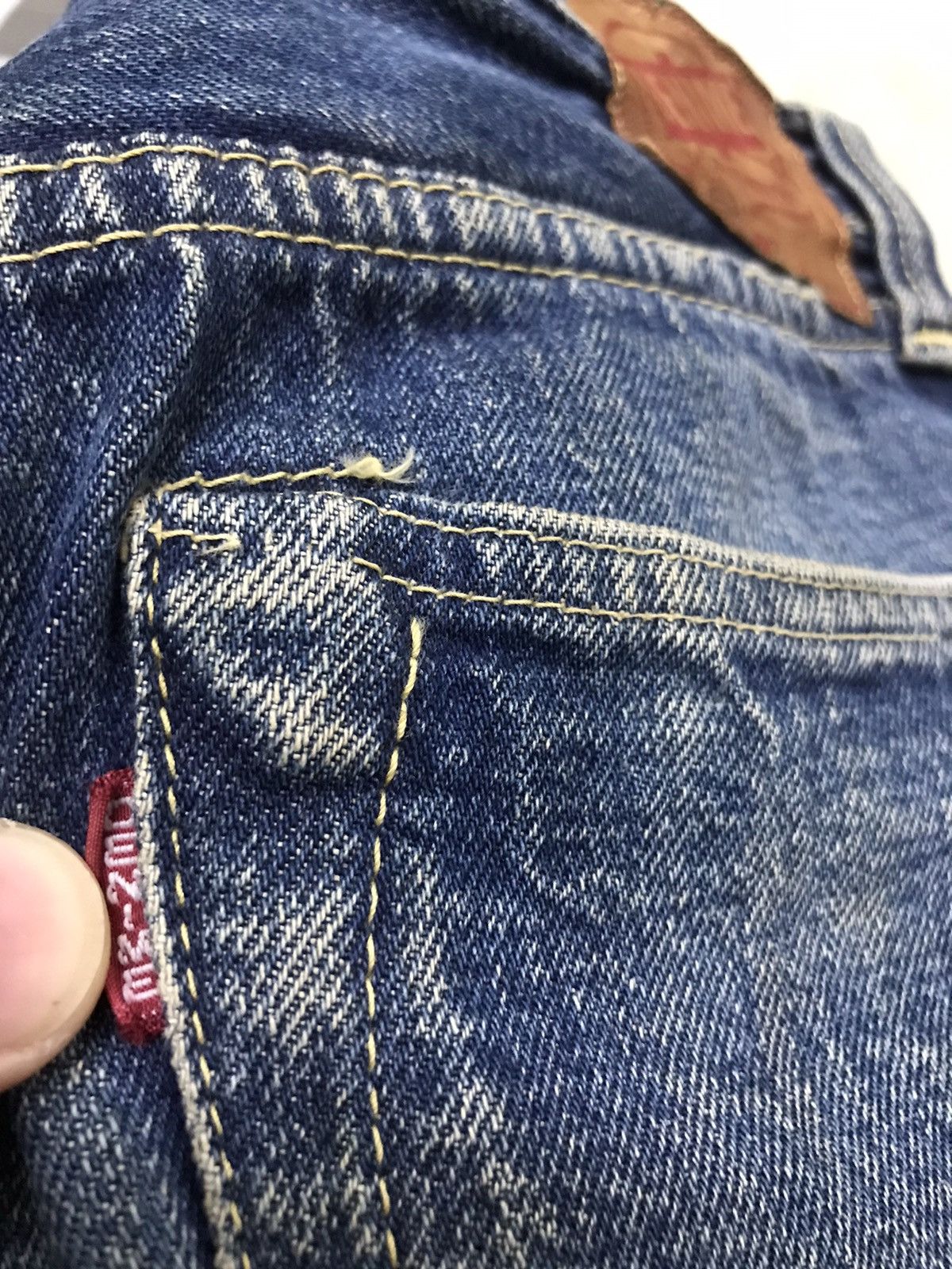 Denime × Japanese Brand × Vintage Japanese Brand DENIME Selvedge Jeans 30 Size US 30 / EU 46 - 14 Thumbnail