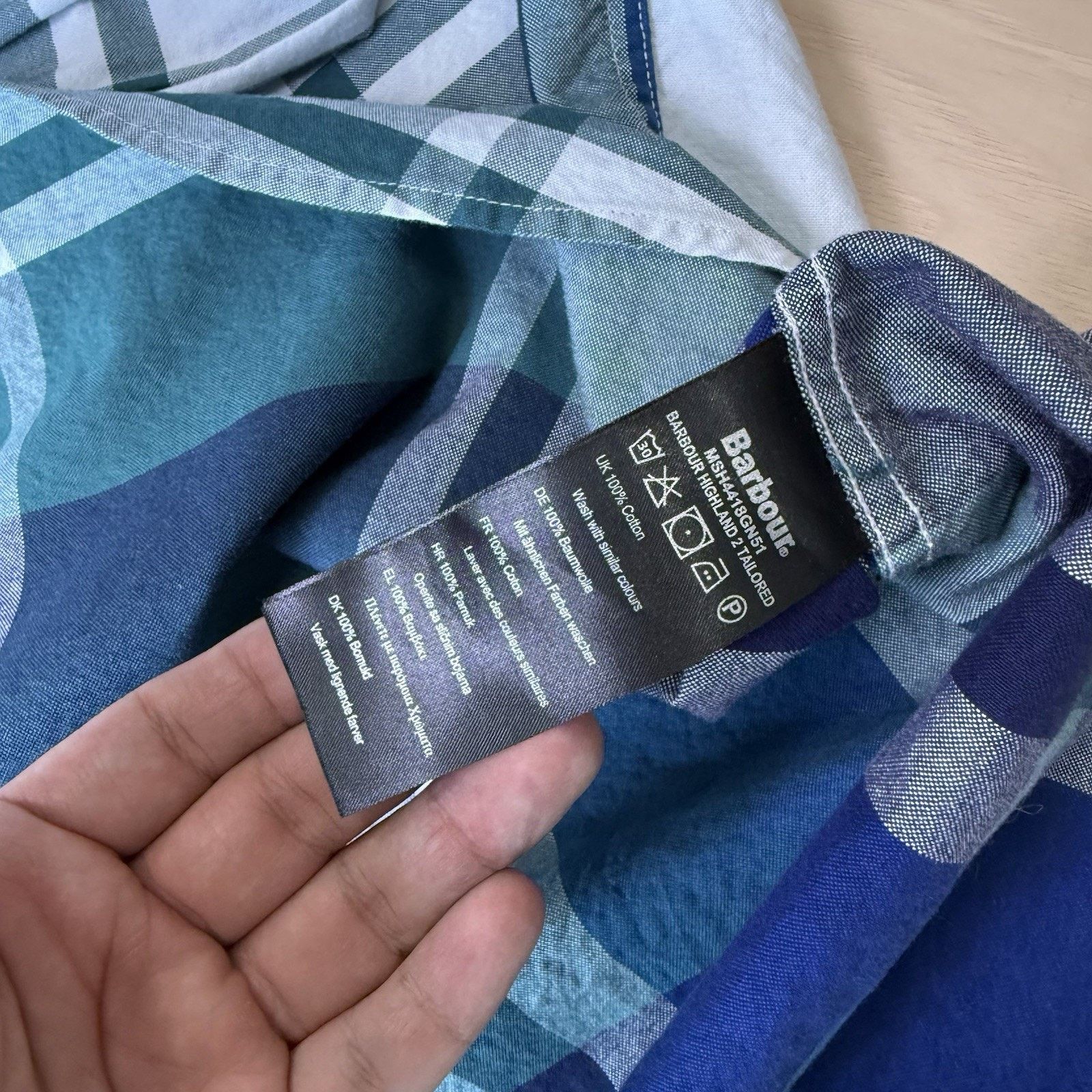 Barbour Barbour Shirt 2XL Multicolor Highland 2 Check Button Up Size US XXL / EU 58 / 5 - 7 Thumbnail