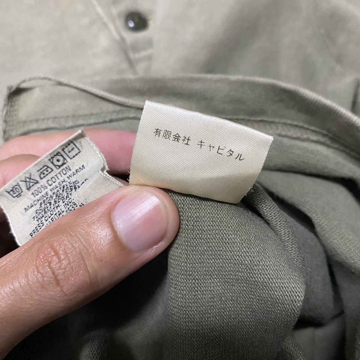 Kapital Vintage Kapital K.P.A.M Army Field Ratian Uniform Faded Tee Size US M / EU 48-50 / 2 - 16 Thumbnail