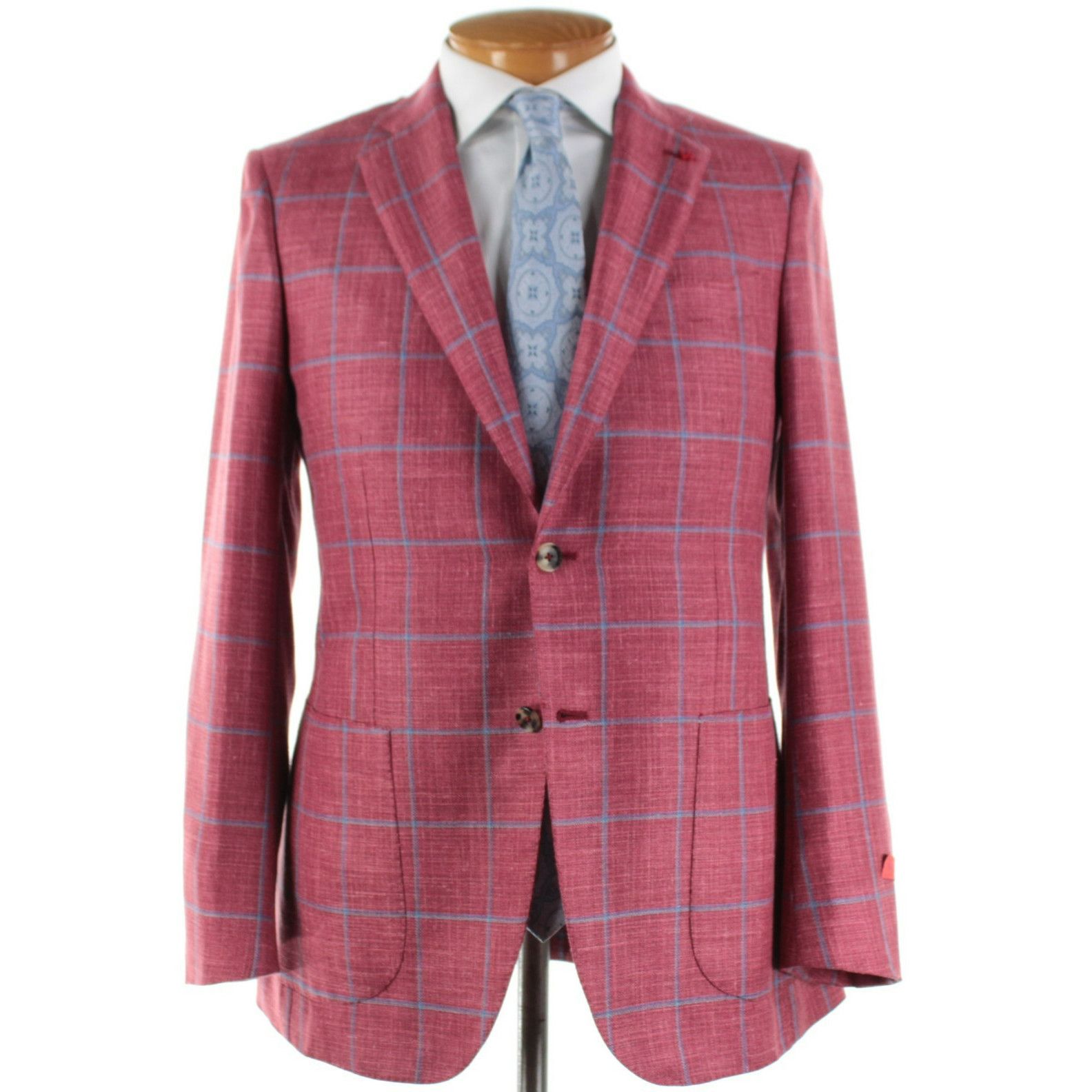 isaia New with tags Sport Coat Size 40 Regular US in Red