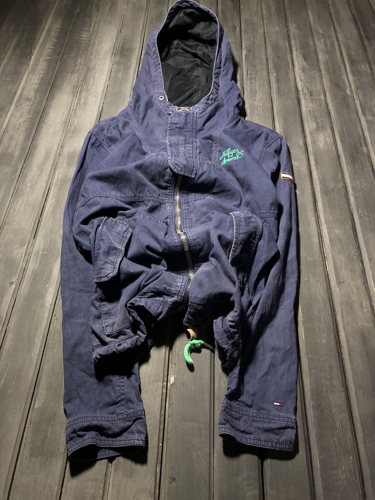 Hysteric Glamour VTG Rick Owens Opium Style Cargo Washed Jacket 90s Size US M / EU 48-50 / 2 - 1 Thumbnail