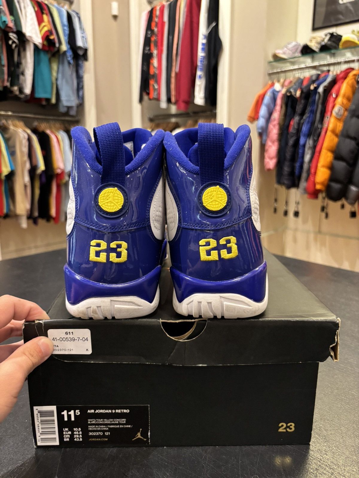 Jordan Brand Jordan 9 Retro Kobe Bryant PE Size US 11.5 / EU 44-45 - 4 Thumbnail