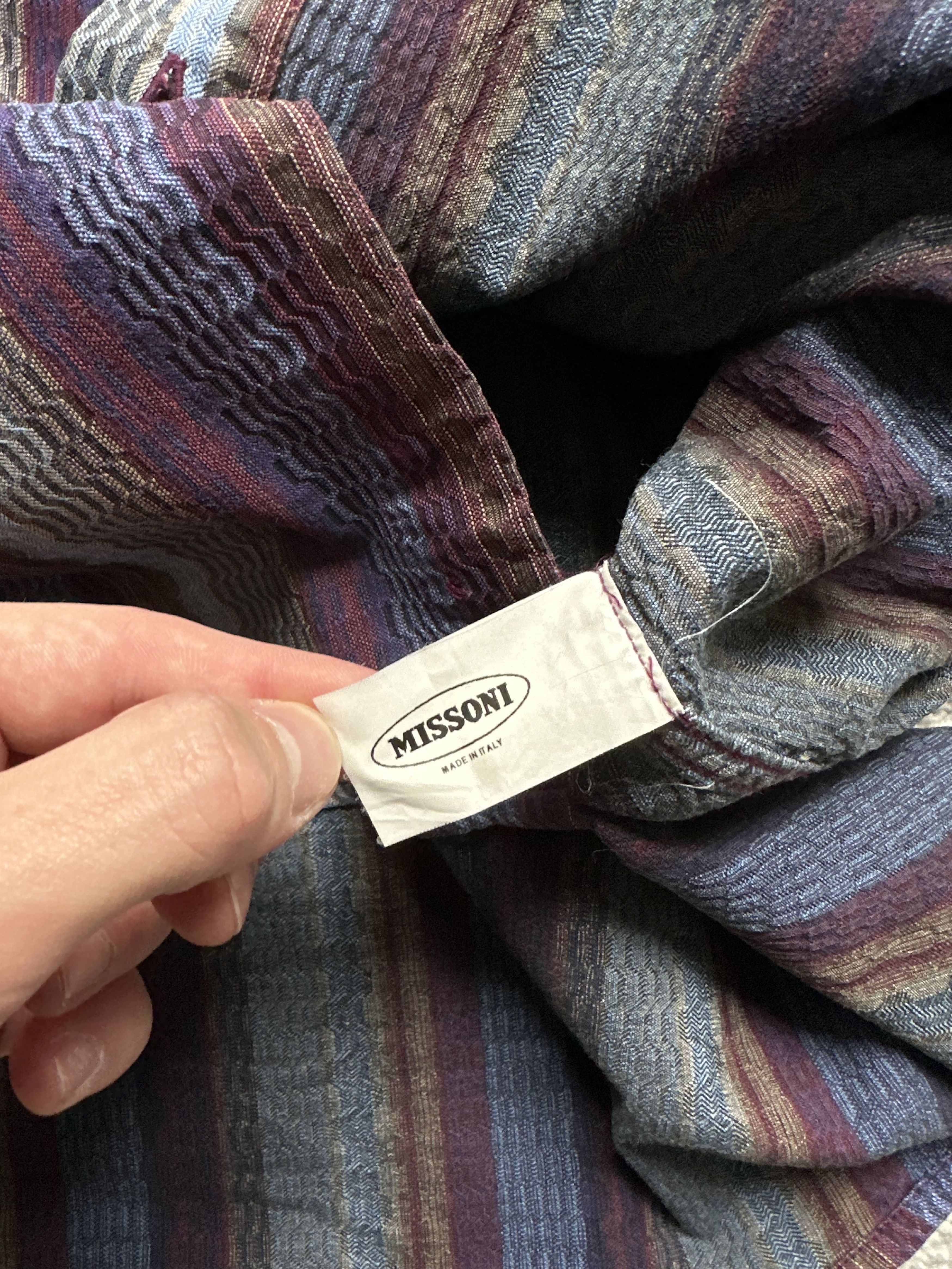 Missoni Missoni vintage shirt Size US L / EU 52-54 / 3 - 6 Thumbnail
