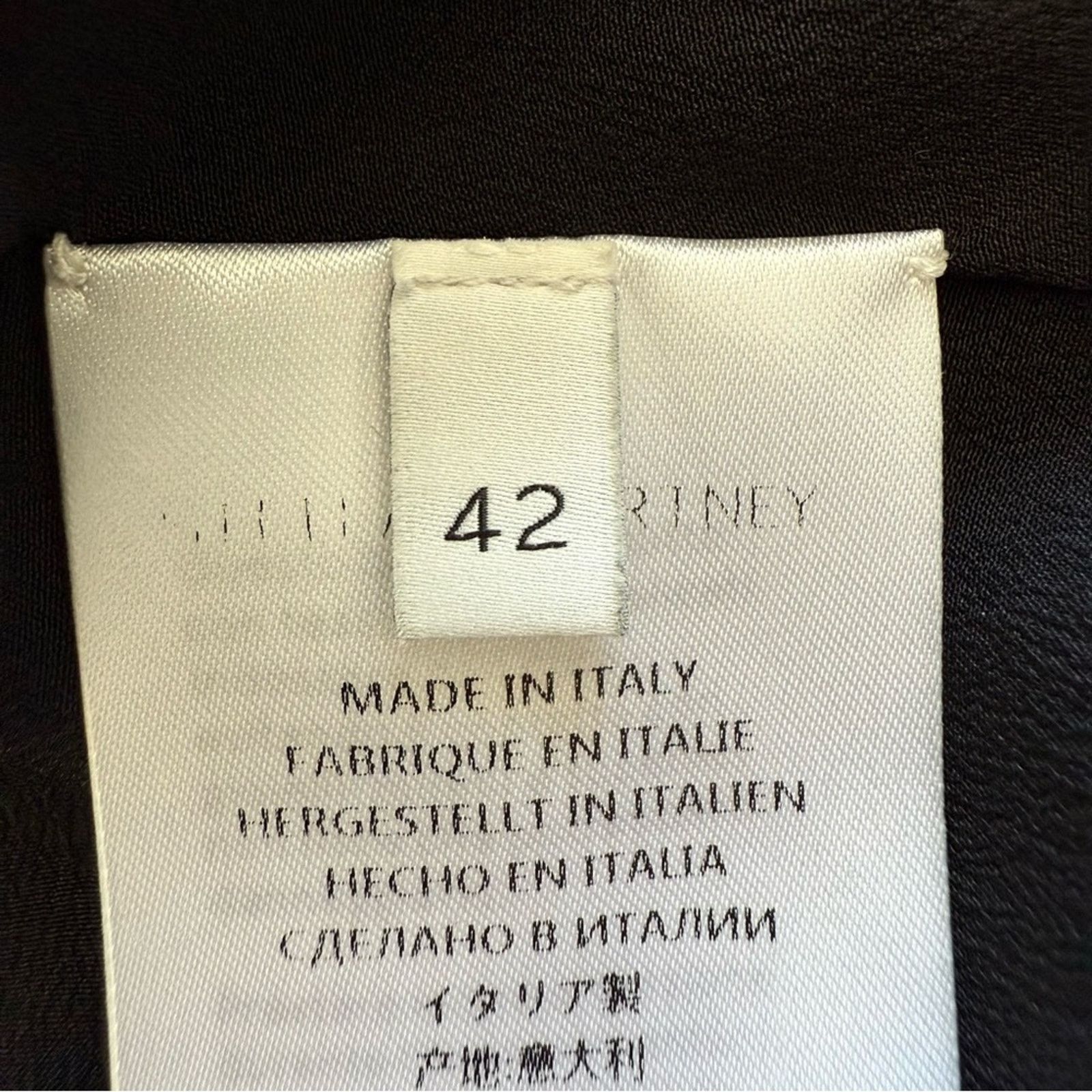 Stella McCartney Stella Maccartney women silk dress with pearls 42 IT or 6US Size M / US 6-8 / IT 42-44 - 11 Thumbnail