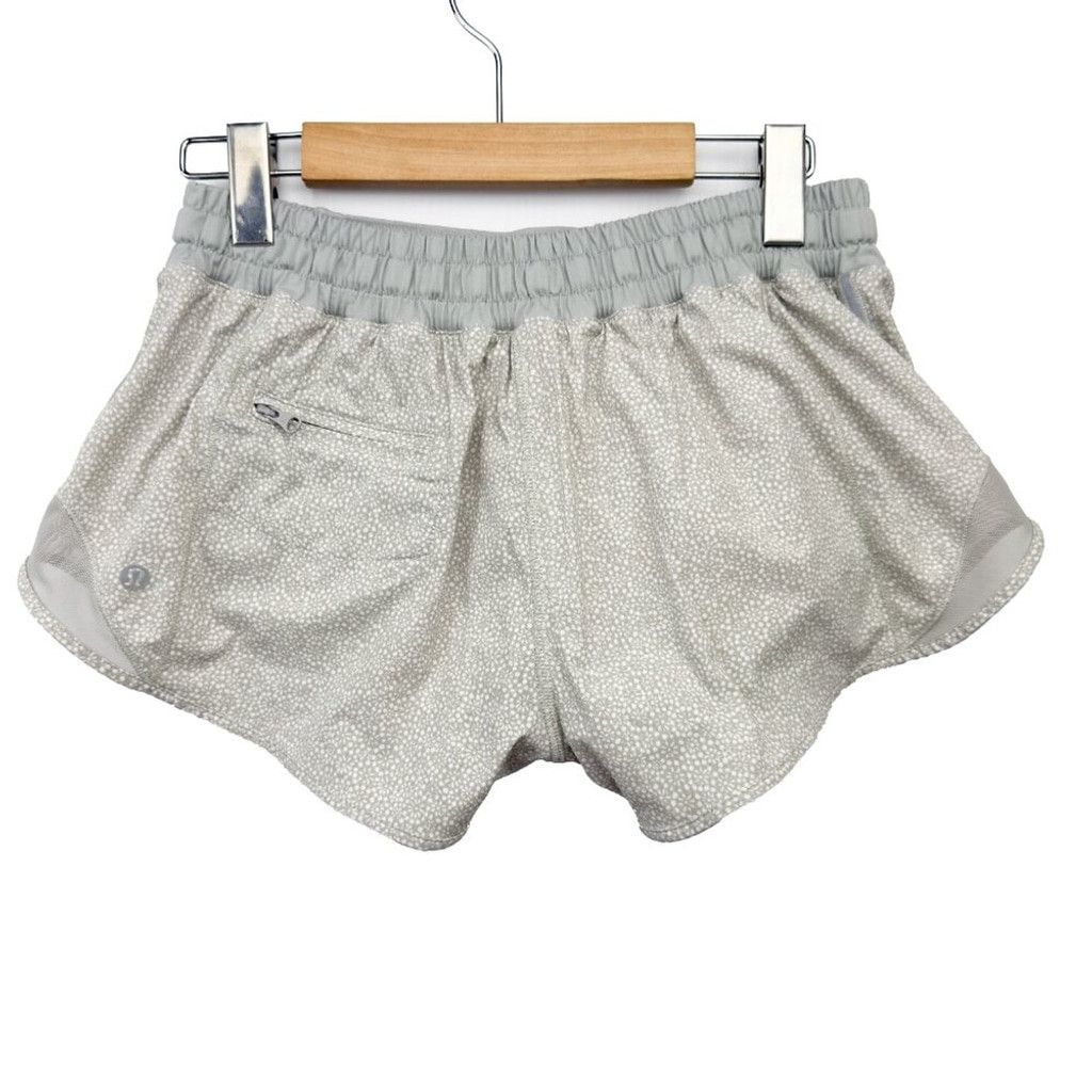 Lululemon LULULEMON Hotty Short (Short 2'') Running White Seal Grey 8 Size 30" / US 8 / IT 44 - 7 Thumbnail