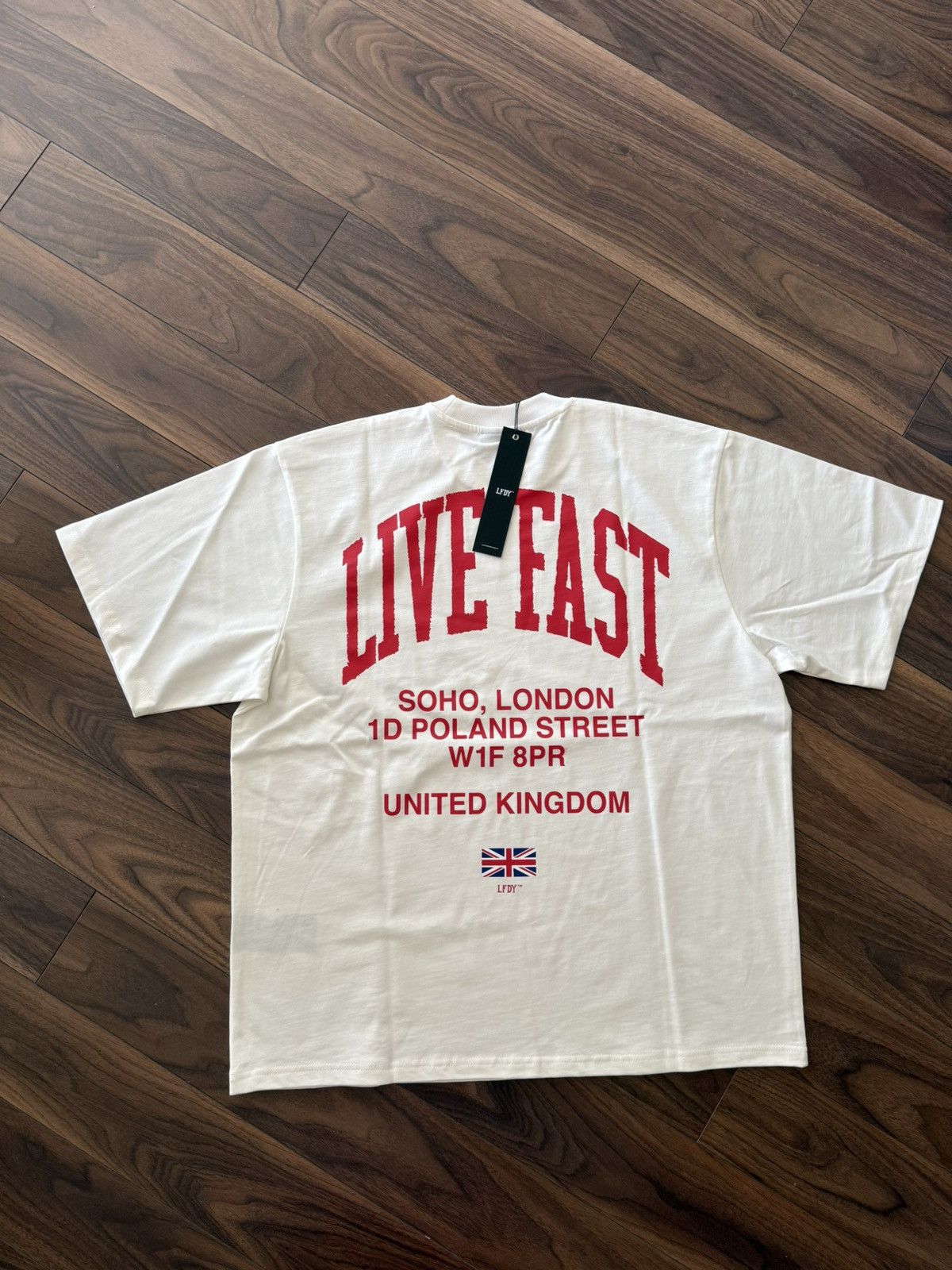 LFDY LFDY LiveFast United Kingdom Soho London Tshirt Tee Red Size US M / EU 48-50 / 2 - 1 Thumbnail