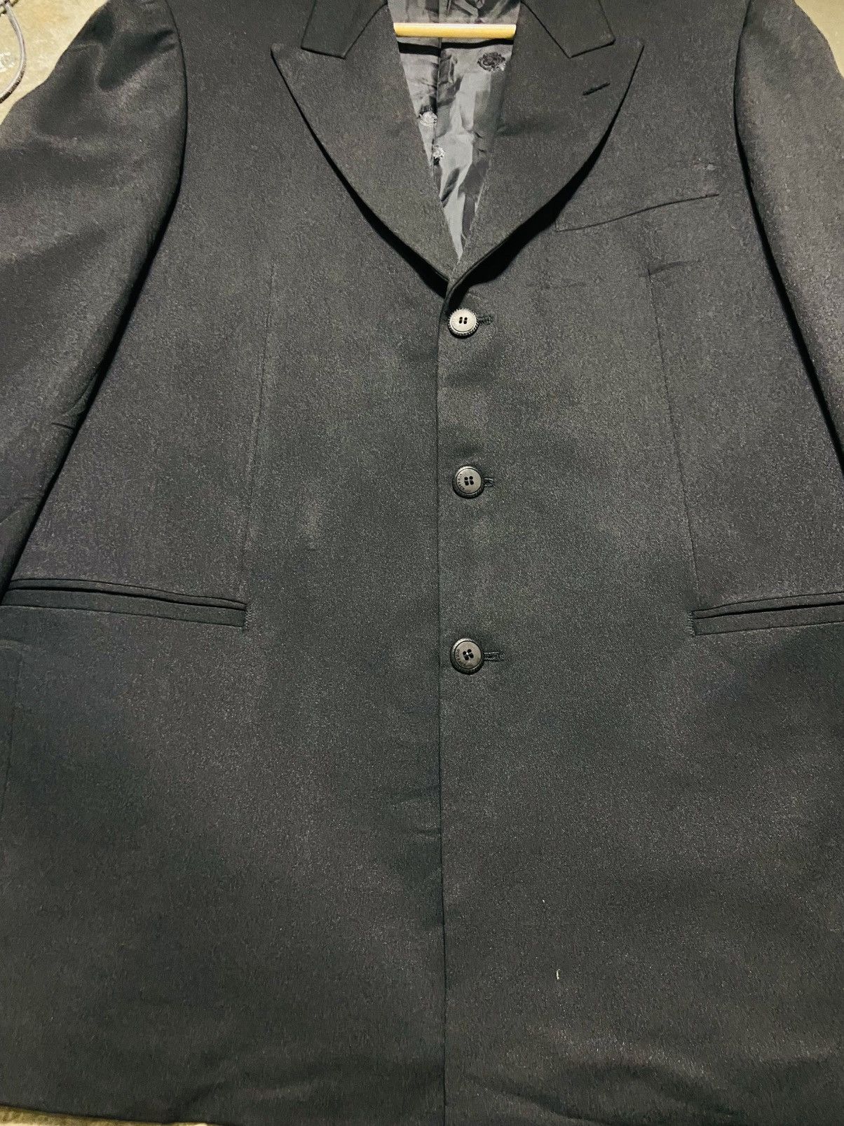 Versace Gianni Versace Blend Wool Blazer Size US L / EU 52-54 / 3 - 9 Thumbnail