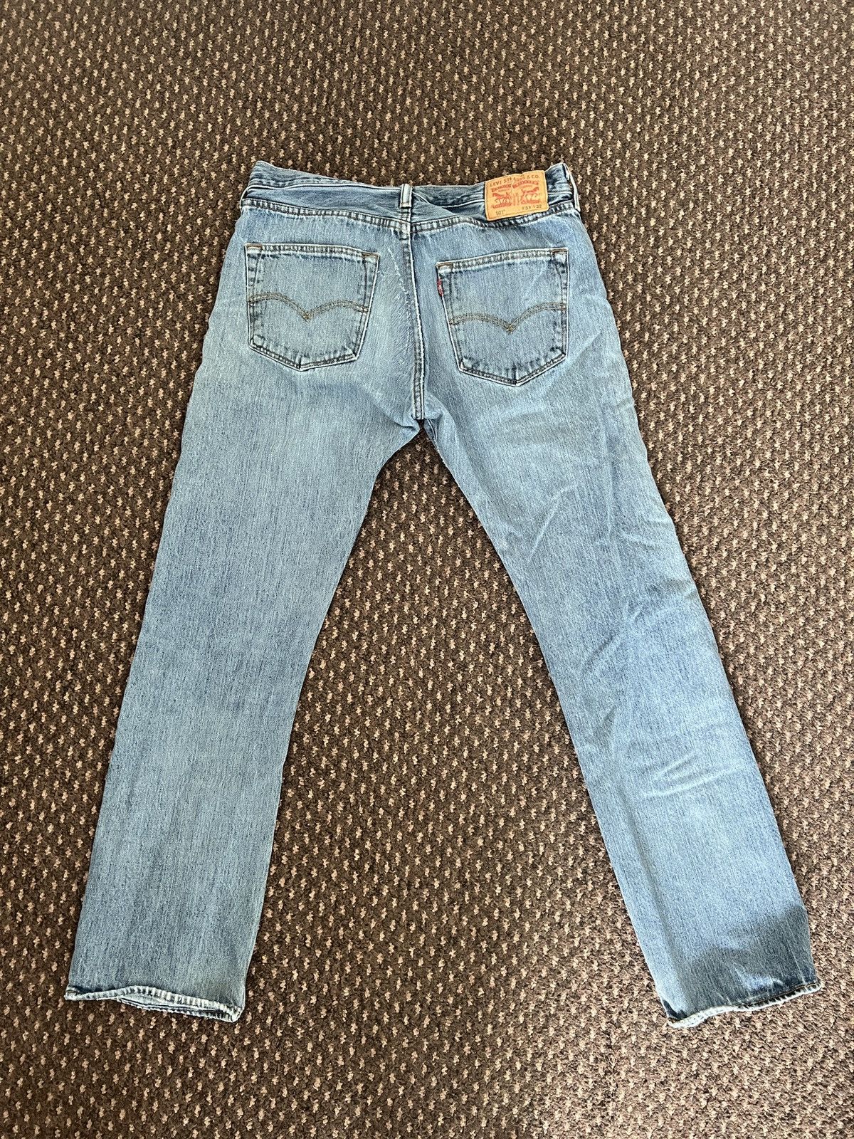 Levi's Levi’s Repaired 501 W32 L29 Size US 32 / EU 48 - 2 Thumbnail