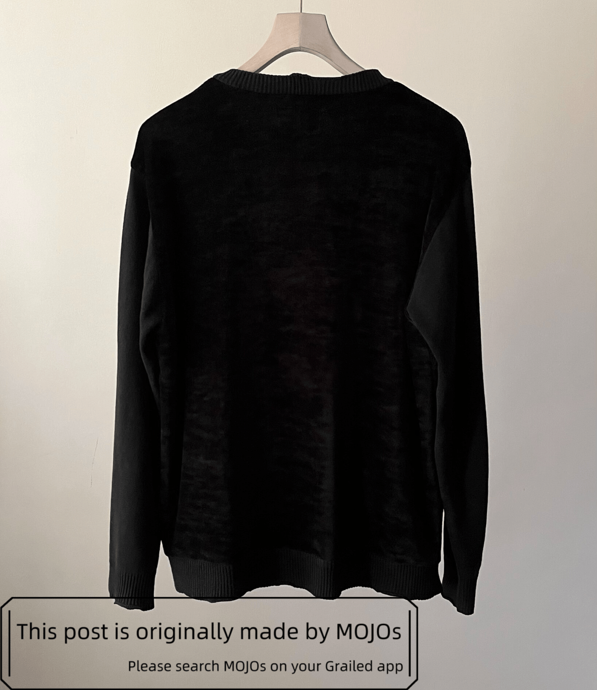 Number (N)ine Sz 3 Number Nine 03AW Velvet Heart Tear Cardigan mojos7 Size US L / EU 52-54 / 3 - 2 Thumbnail