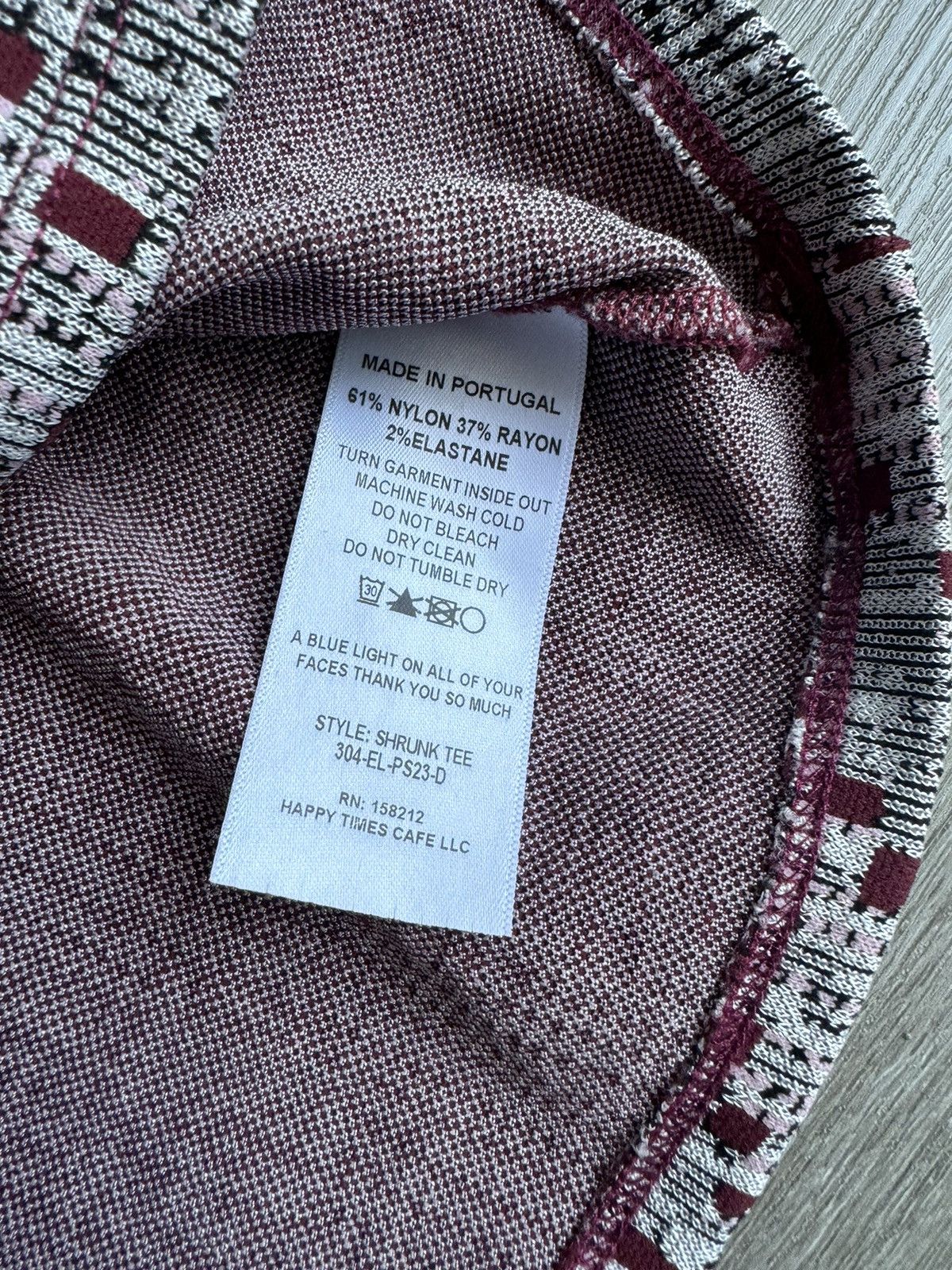 Eckhaus Latta Eckhaus Latta Shrunk Tee Size US XL / EU 56 / 4 - 7 Thumbnail