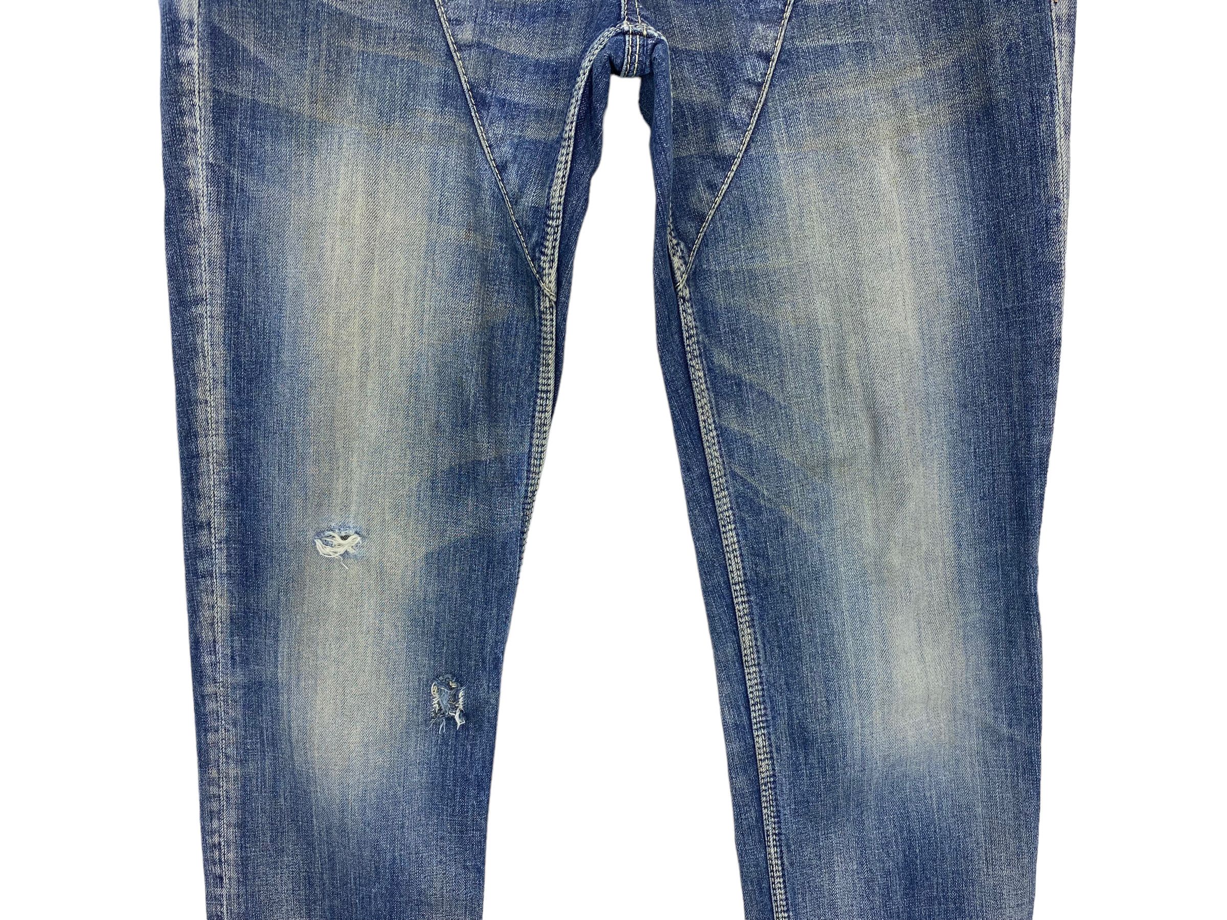 Japanese Brand × Nicole Club Nicole Hideaways Pants Multi Zipper Flare Jeans Size US 34 / EU 50 - 4 Thumbnail