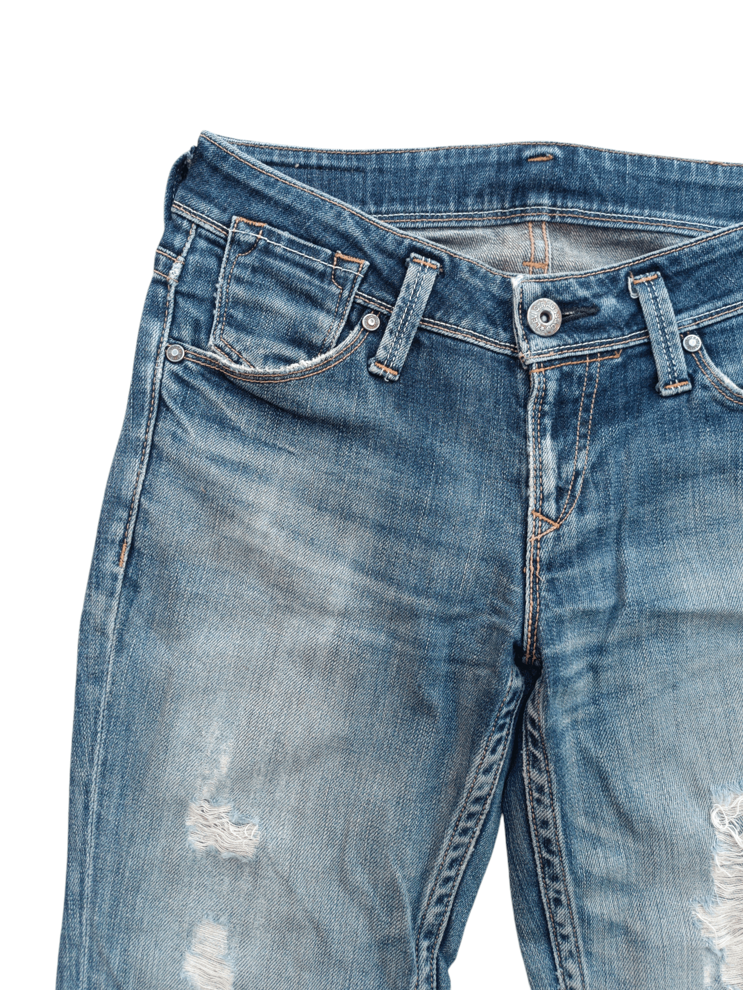 Levi's × Levi's Vintage Clothing × Vintage Vintage Levis Flared Faded Washed Distressed Denim E018 Size US 30 / EU 46 - 23 Thumbnail