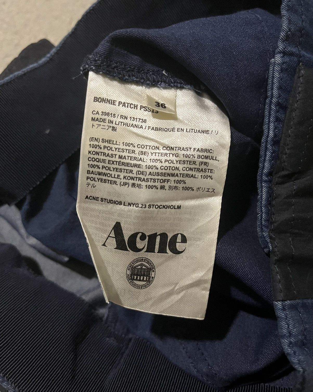 Acne Studios 2013 Acne Studios Bonnie Patch Shorts Size 33" - 11 Thumbnail