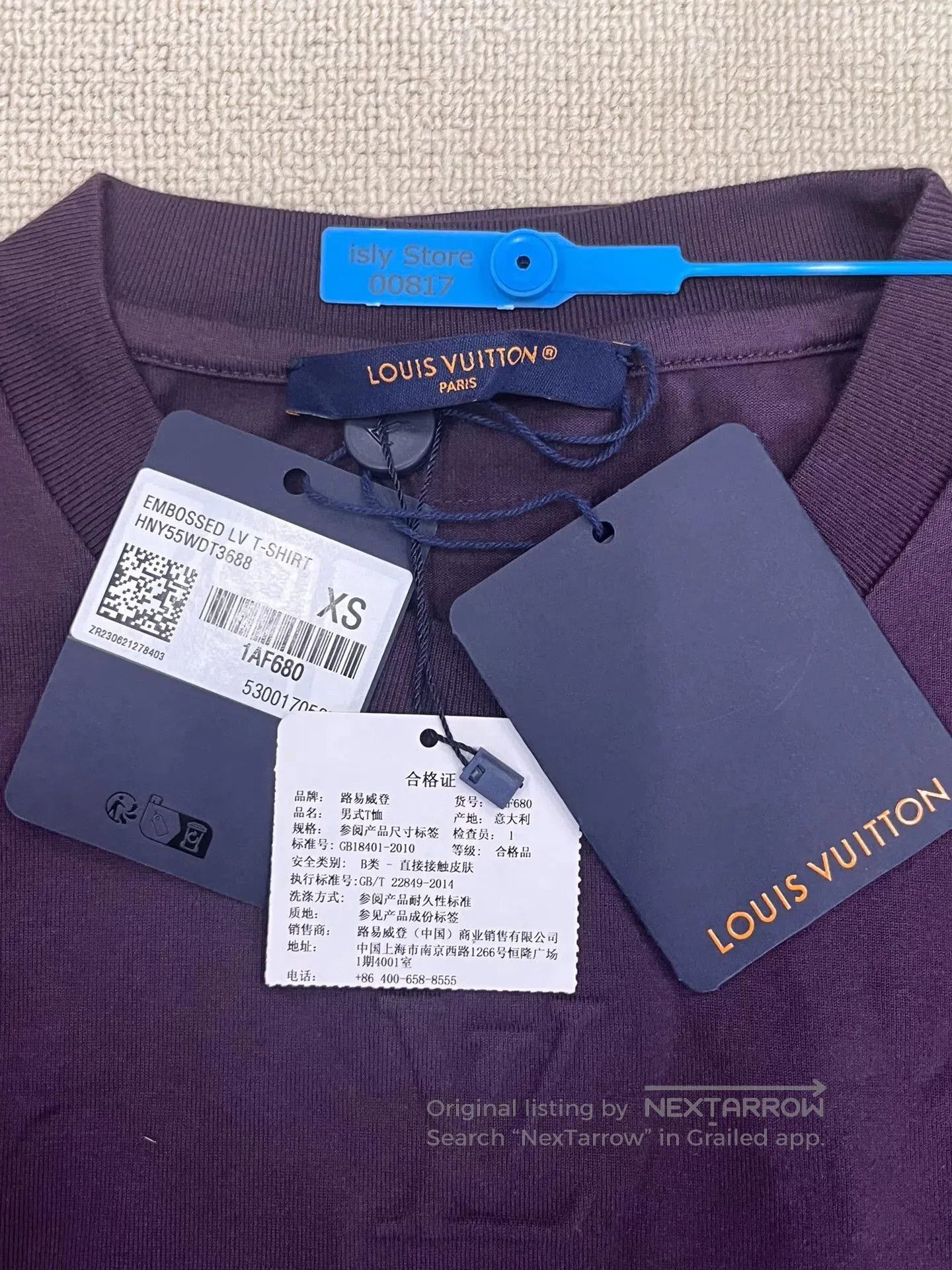 Louis Vuitton Louis Vuitton SS24 Embossed Logo Short. Size US XS / EU 42 / 0 - 4 Thumbnail