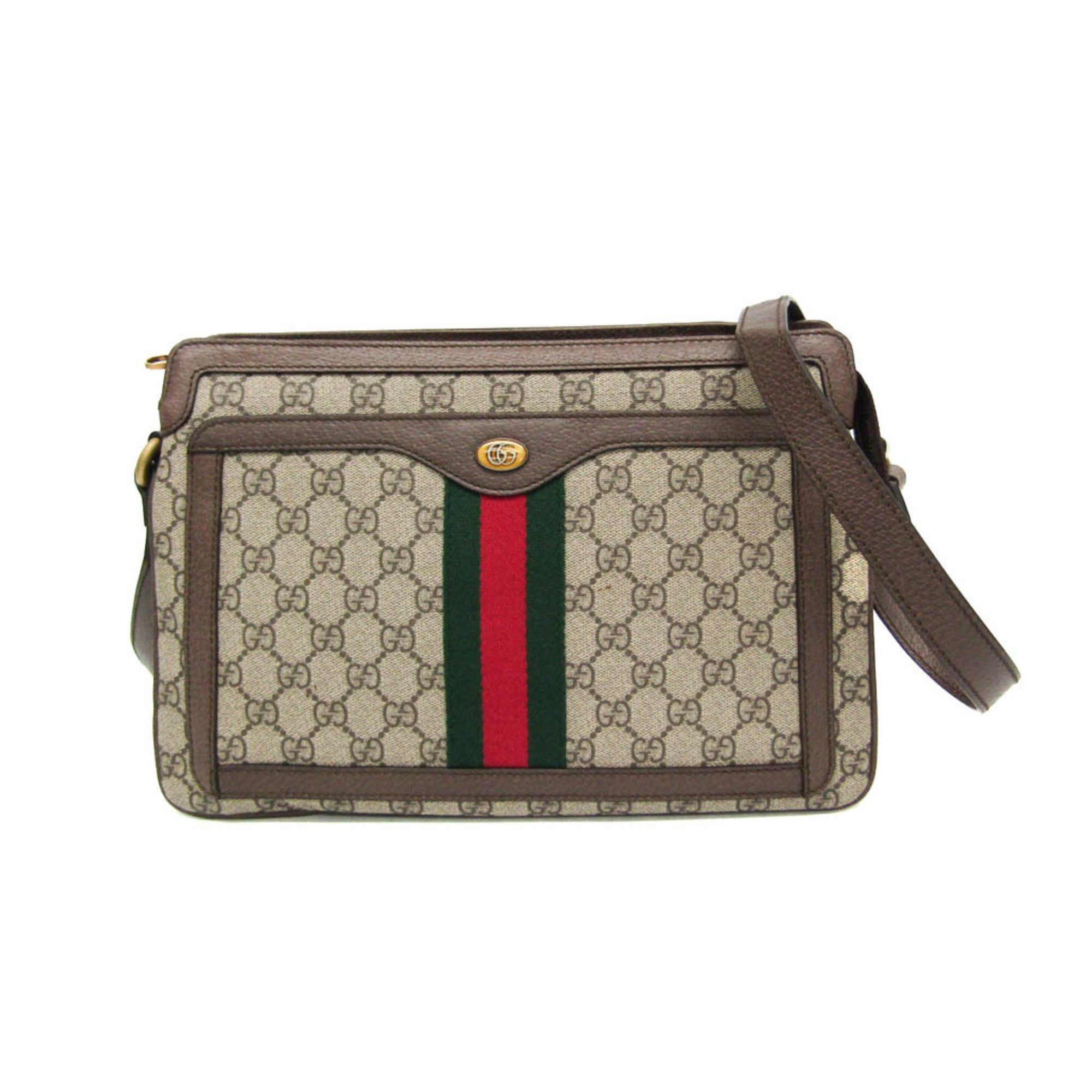Gucci Soho Beige Canvas Shoulder Bag (Pre-Owned) Size ONE SIZE - 1 Thumbnail