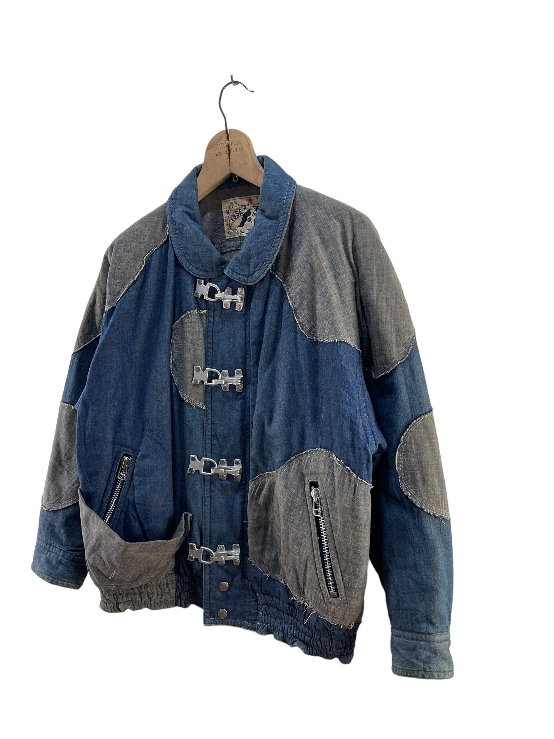 Issey Miyake Vintage Issey Sport Patchwork Fireman Jacket Size M / US 6-8 / IT 42-44 - 4 Thumbnail