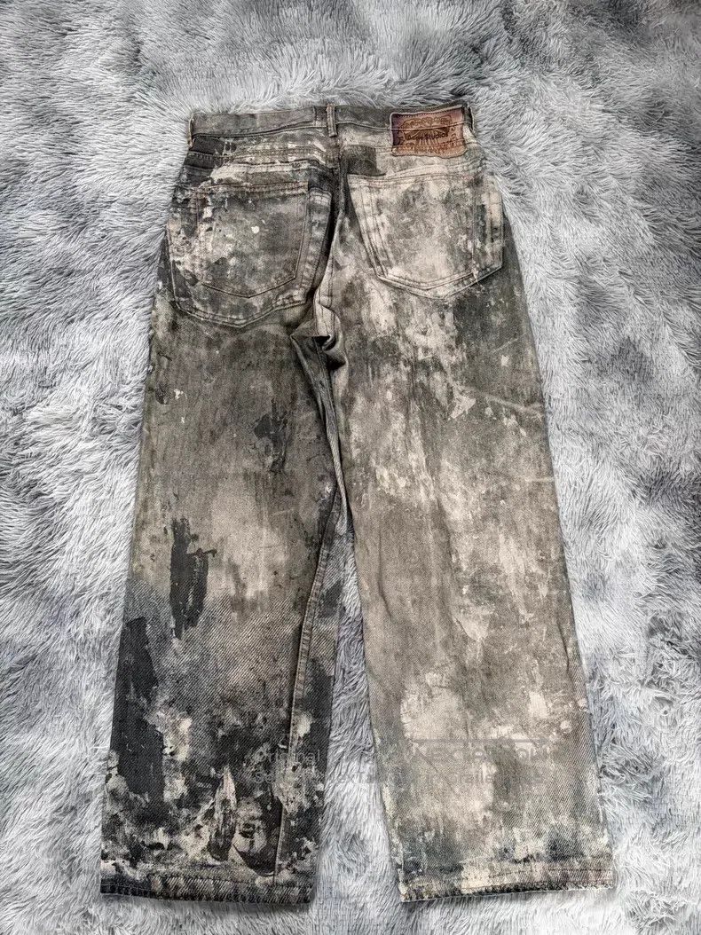 Acne Studios Acne Studios Denim Series Mud Dyed Waste Earth Optical Ill Size US 36 / EU 52 - 2 Thumbnail