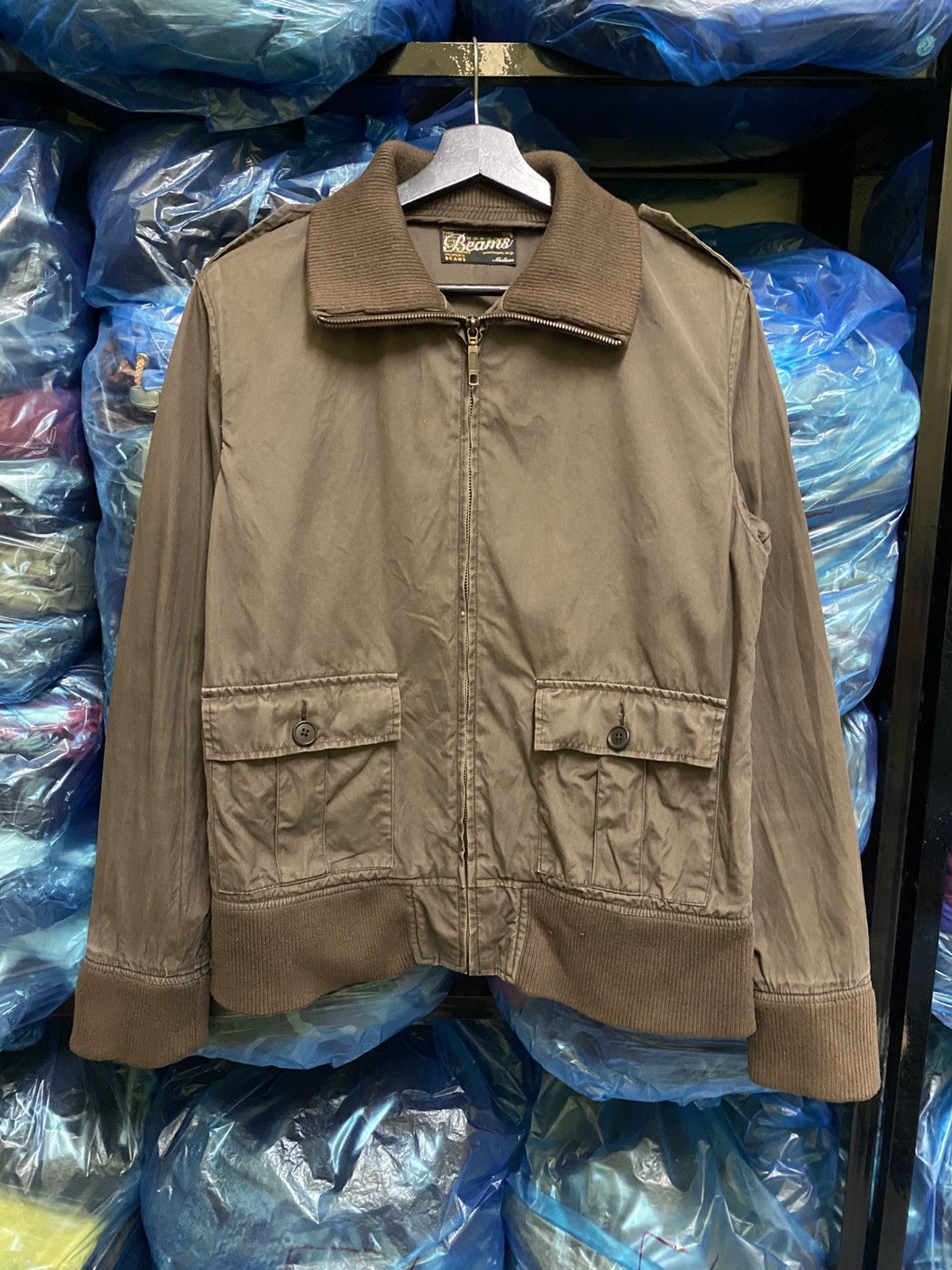 Beams Japan VINTAGE BEAMS WORKWEAR JACKET Size US S / EU 44-46 / 1 - 1 Thumbnail