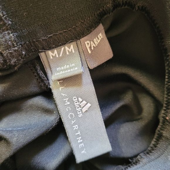 Adidas Adidas Black & Gray Parley Sport Leggings - M Size 27" / US 4 / IT 40 - 8 Thumbnail
