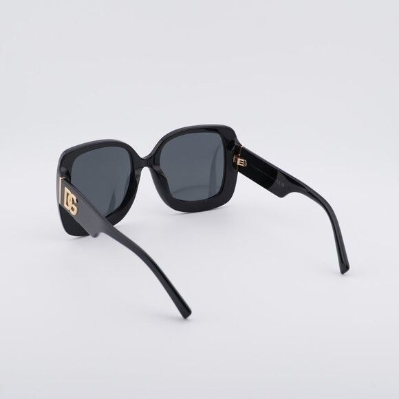 Dolce & Gabbana Dolce & Gabbana DG4513 501/87 Sunglasses Shiny Black Square Size ONE SIZE - 3 Thumbnail
